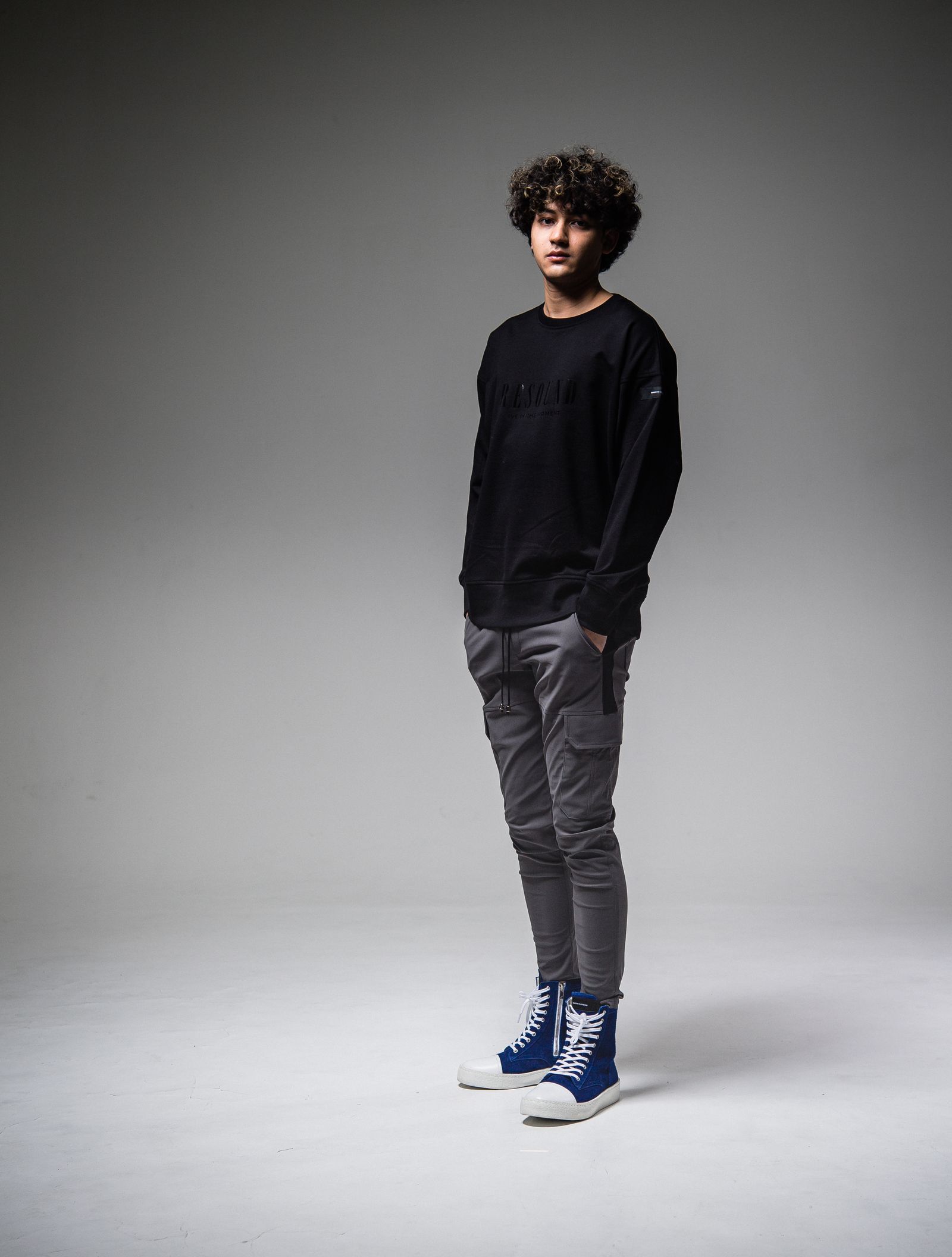 RESOUND CLOTHING - ID ROGO TRAINER / RC25-C-003 / ロゴ RESOUND CLOTHING - ID ROGO TRAINER / RC25-C-003 / ロゴ