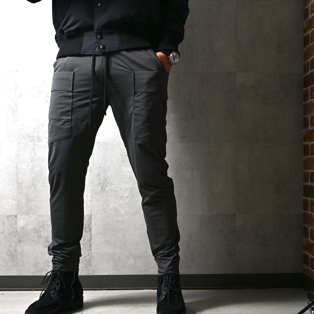 GR PT / DP1-ST-004 / ナイロンギアカーゴパンツ / チャコール (3月中旬入荷予定)