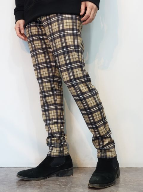 CHRIS EASY PANTS / RC23-ST-016 / チェックイージーパンツ