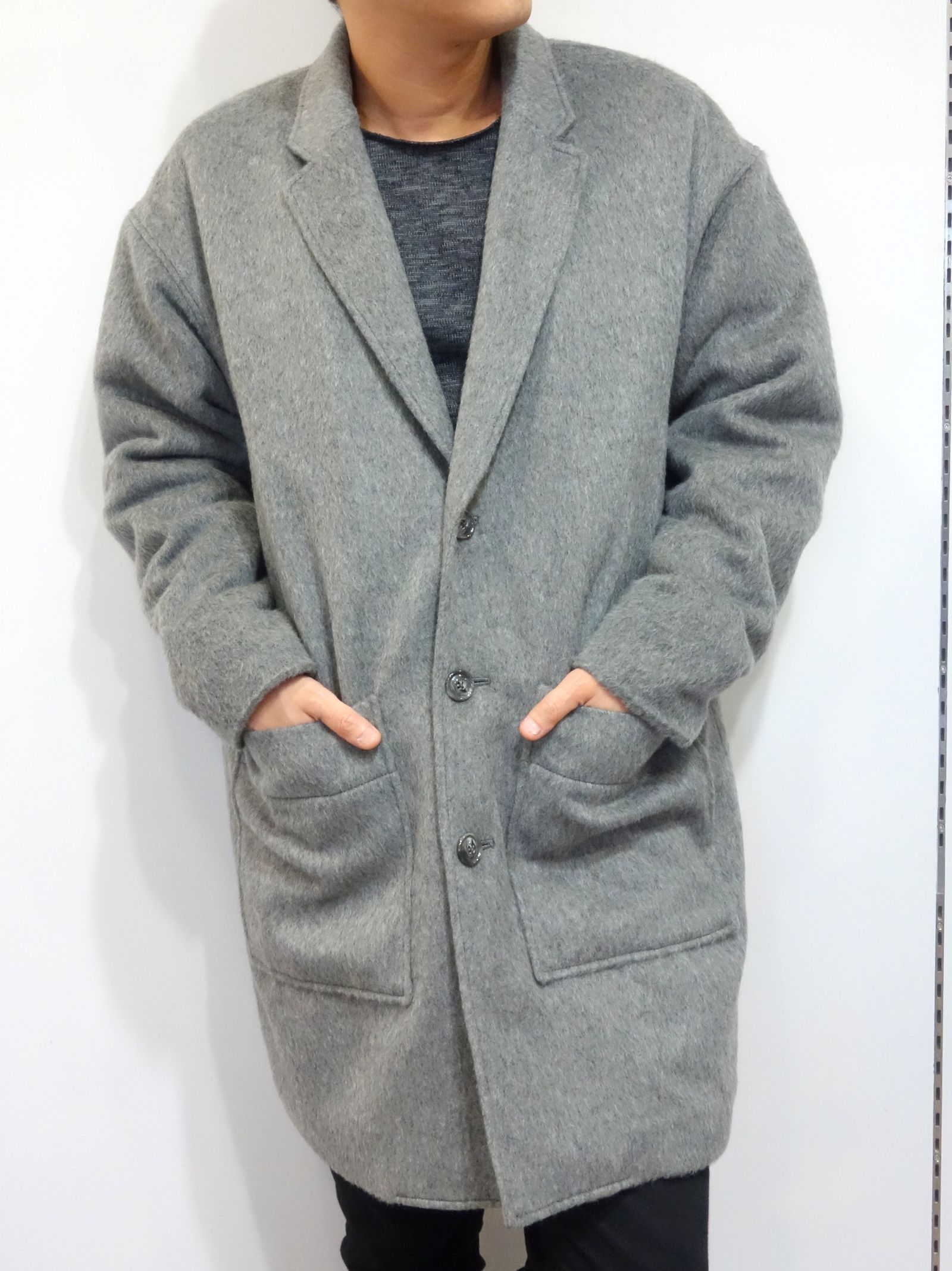 ALPACA BURRY COAT / RC17-JK-007 / オーバーサイズチェスターコート