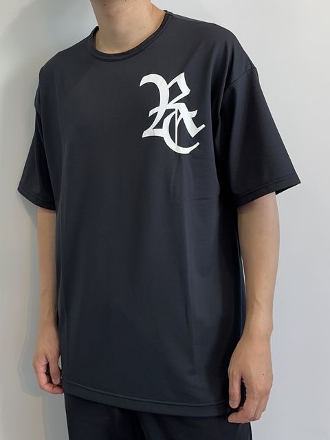 RC ROGO MESH LOOSE TEE / RC28-T-004 / メッシュビッグTシャツ / ブラック※