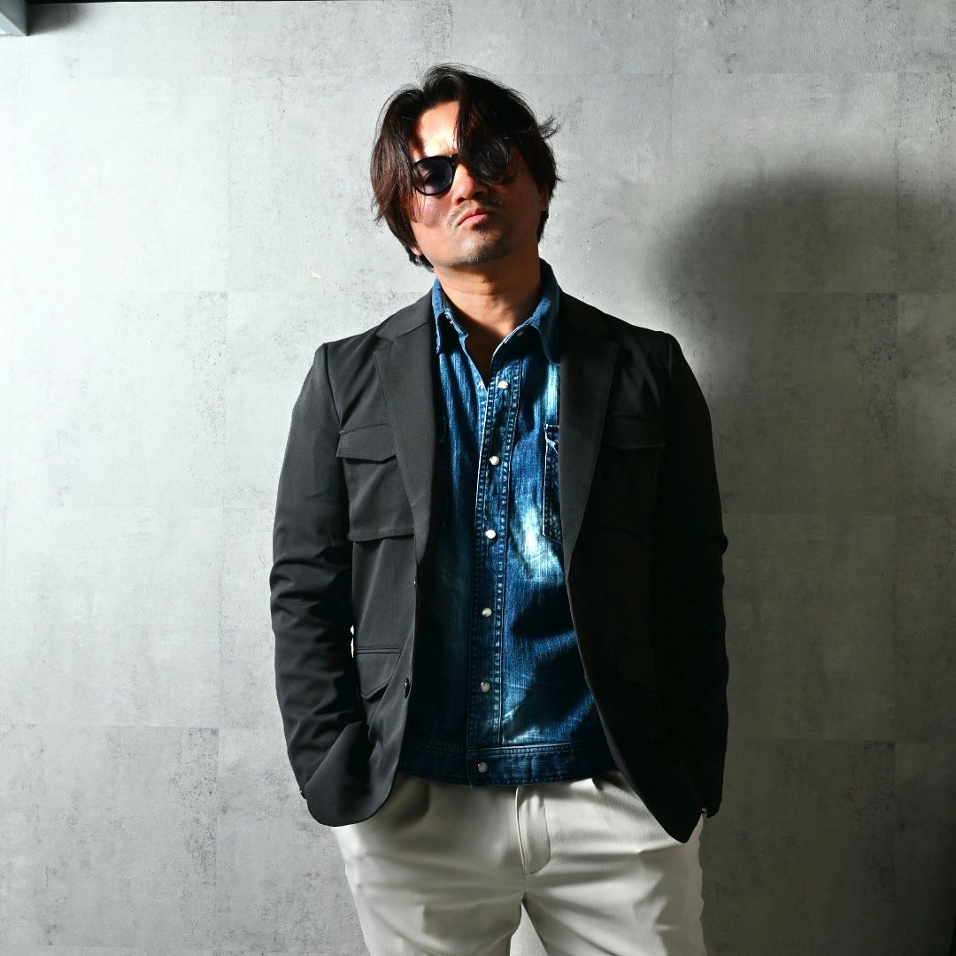 PS-65 JACKET / DP1-JK-002 / ミリタリーテーラードジャケット / ブラック (2月中旬入荷予定)