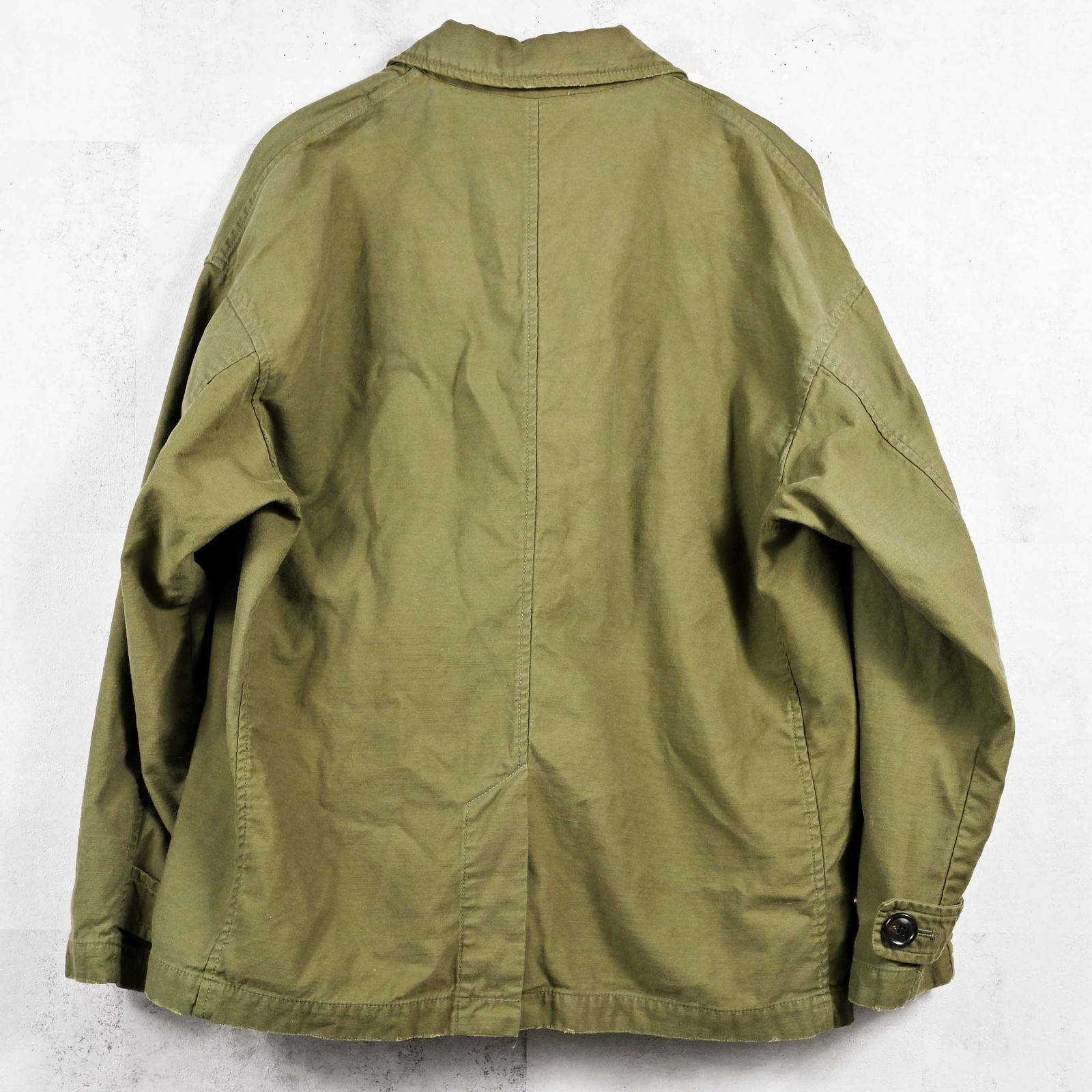 MV OVER PCOAT / RC39-JK-006 / ミリタリーピーコートジャケット / カーキ (2月上旬入荷予定)