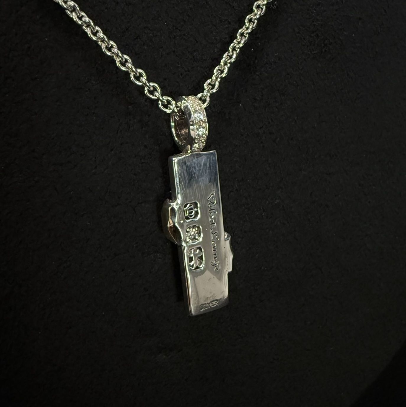 スティックラインペンダント / VLP177WG-BSH / ネックレス