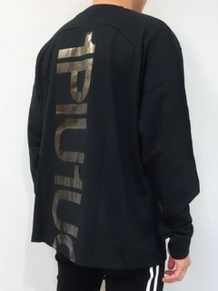 バックプリントビッグロングTシャツ / ust-20021