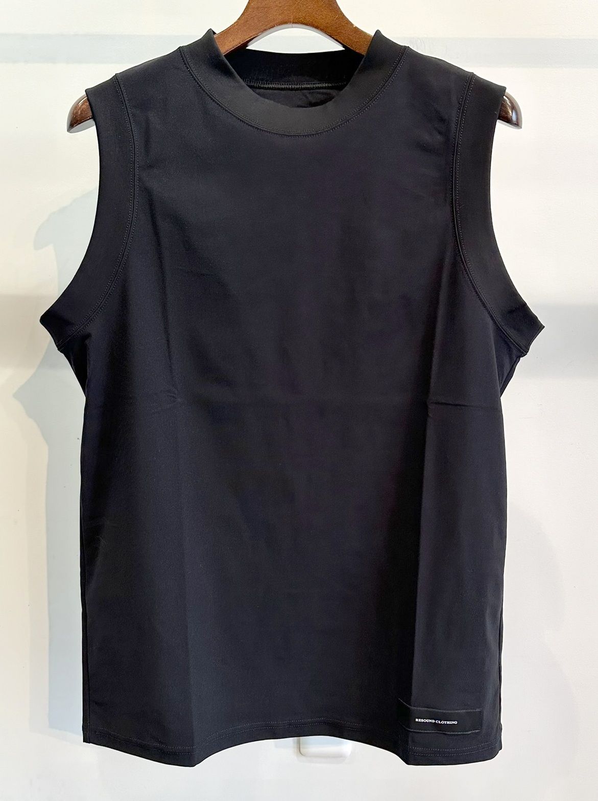 HOME NYLON NO SLEEVE / RC32-T-008 / ナイロンノースリーブ / ブラック
