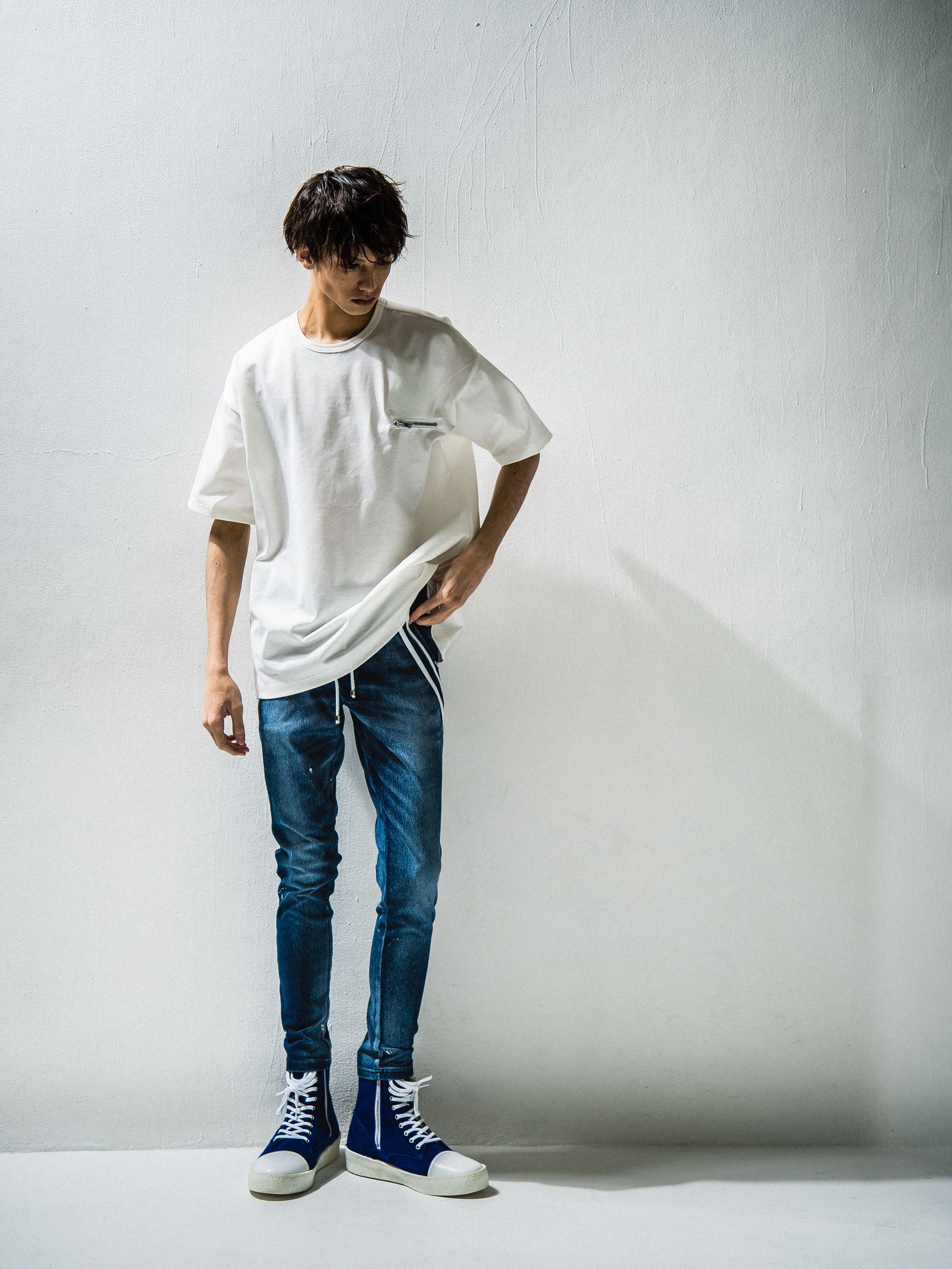 FASTENER POCKET LOOSE TEE / RC24-T-007 / ビッグTシャツ