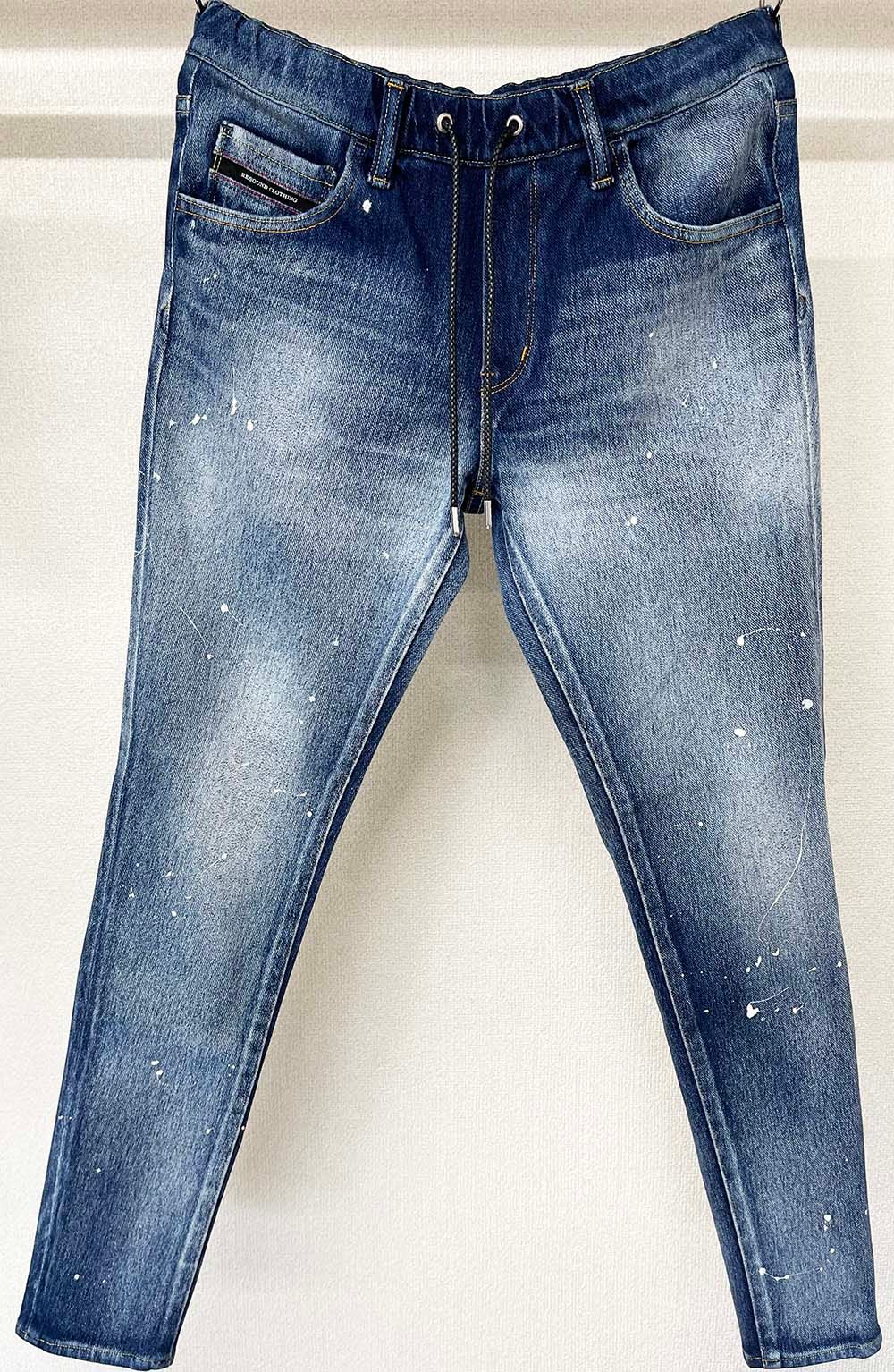 BLIND DENIM JERSEY / RC24-ST-019 / デニムジャージスキニーパンツ