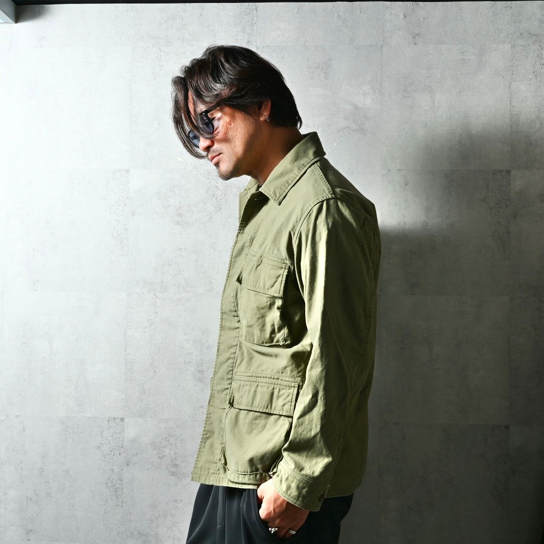 BDU PB JK / DP1-JK-003 / BDUミリタリージャケット / カーキ (2月中旬入荷予定)