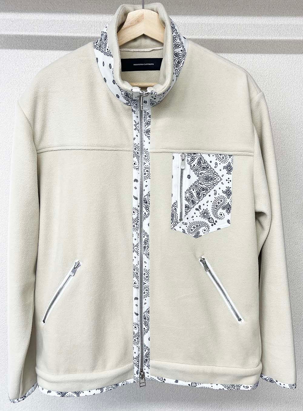 BOA FARM JACKET / RC25-JK-005 / バンダナボアジャケット / オフホワイト