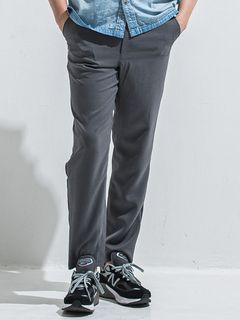 PAT WIDE EASY PANTS / RC40-ST-036BN / ワイドテーパードパンツ / ツイルグレー (4月中旬入荷予定)