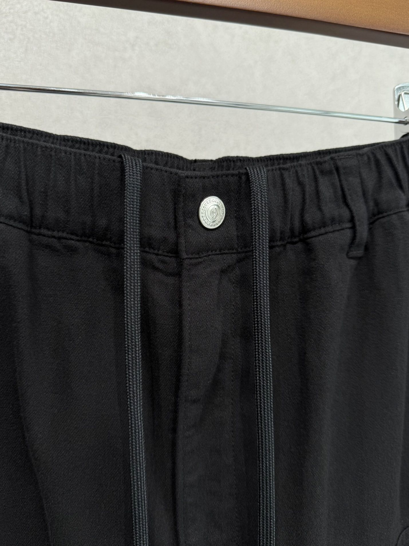 DOUBLE KNEE SHORTS / RC40-HP-007 / ダブルニーデニムハーフパンツ / ブラック