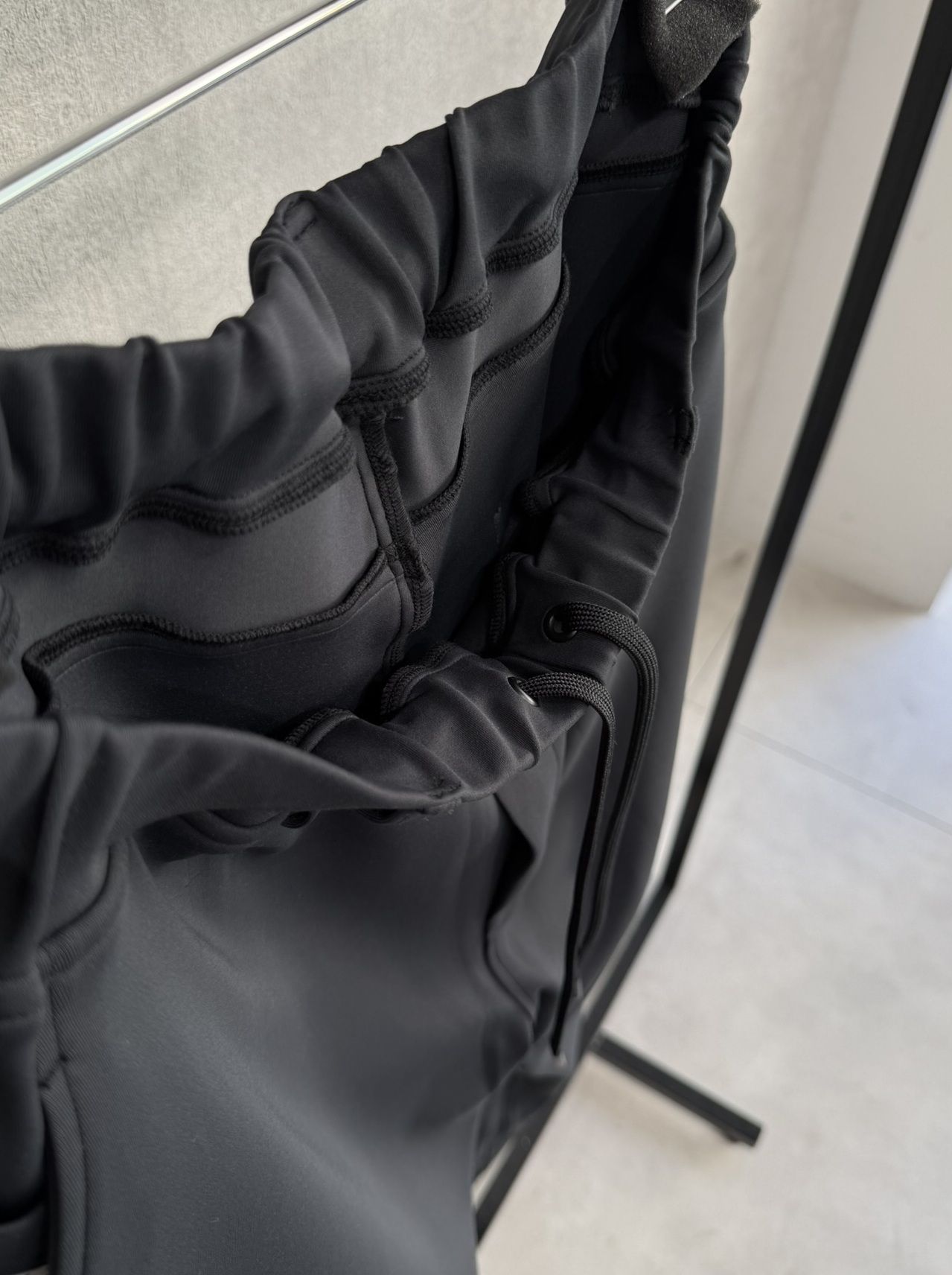 EMILIO DB WIDE PANTS / DP1-ST-003 / ダンボールジャージスーパーワイドパンツ / ブラック