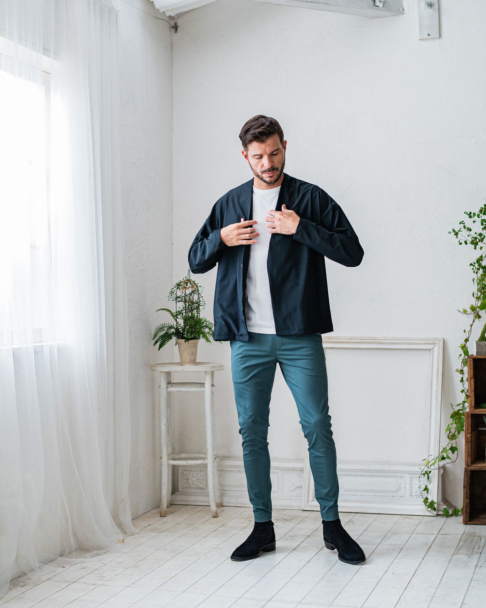 CHRIS EASY PANTS / RC32-ST-016 / イージーパンツ / カーキ