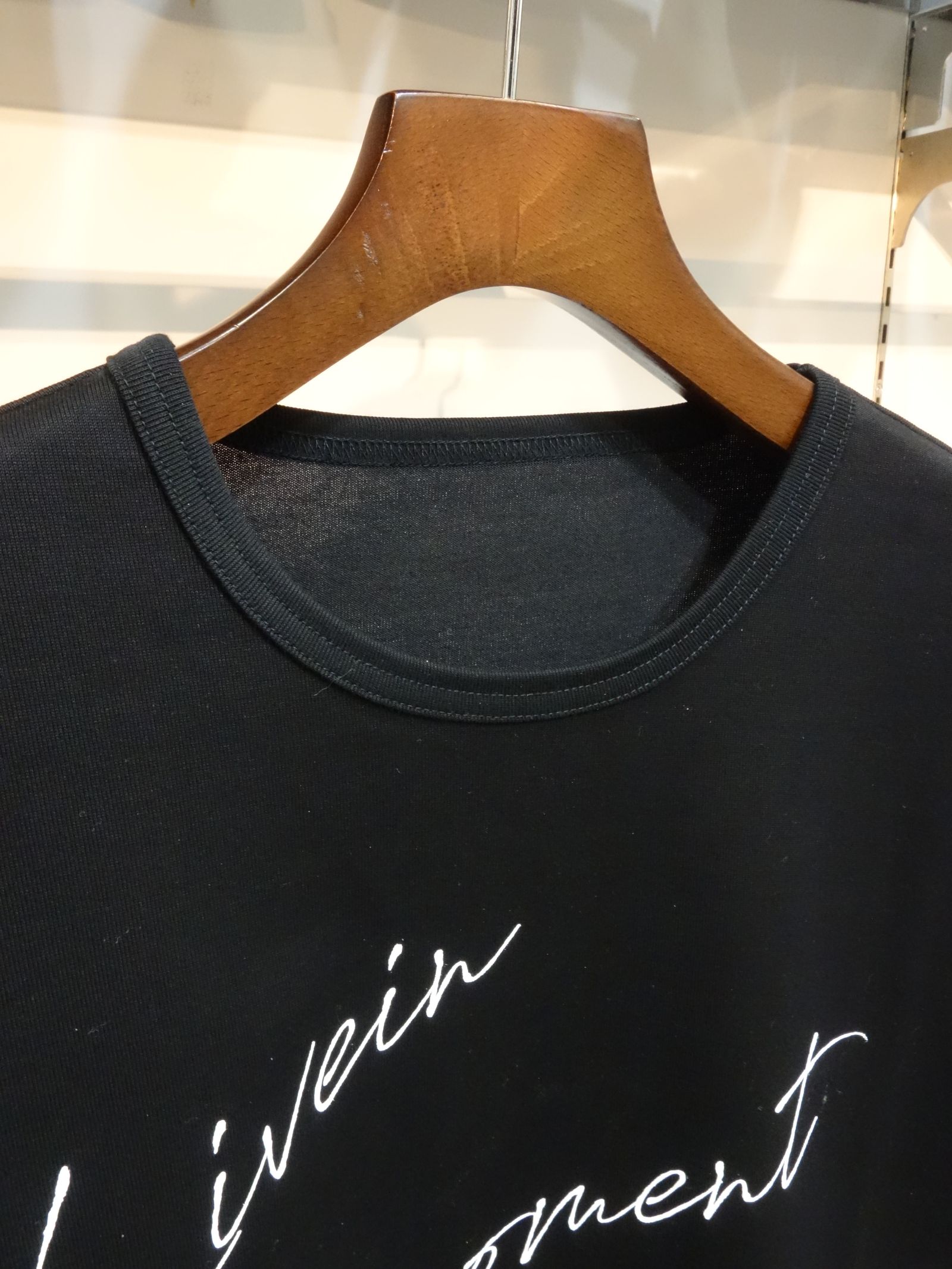 LIVE IN THE MORMENT LOOSE TEE / RC23-T-003 / プリントビッグTシャツ※