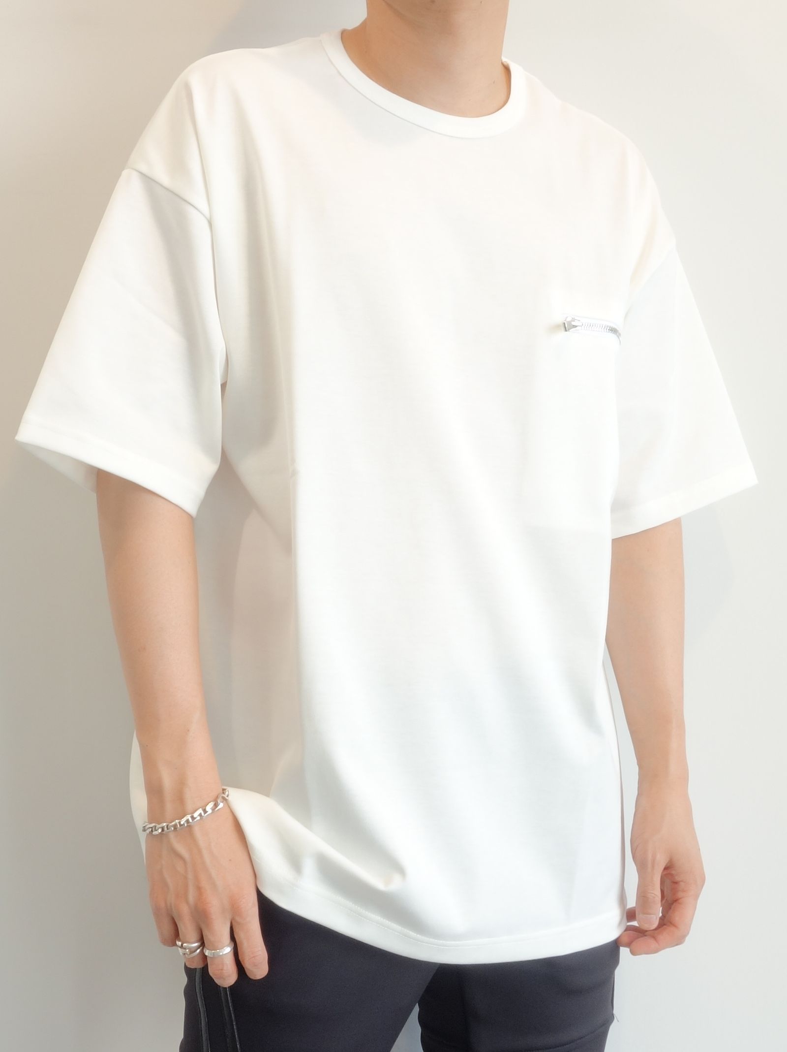 FASTENER POCKET LOOSE TEE / RC24-T-007 / ビッグTシャツ