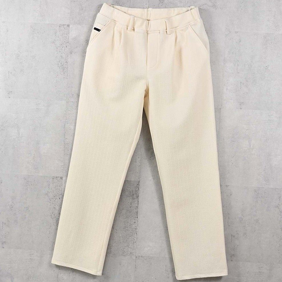 SEMI WIDE TUCK PANTS / RC40-ST-016WT / セミワイドタックパンツ / ブリスターオフホワイト (4月中旬入荷予定)