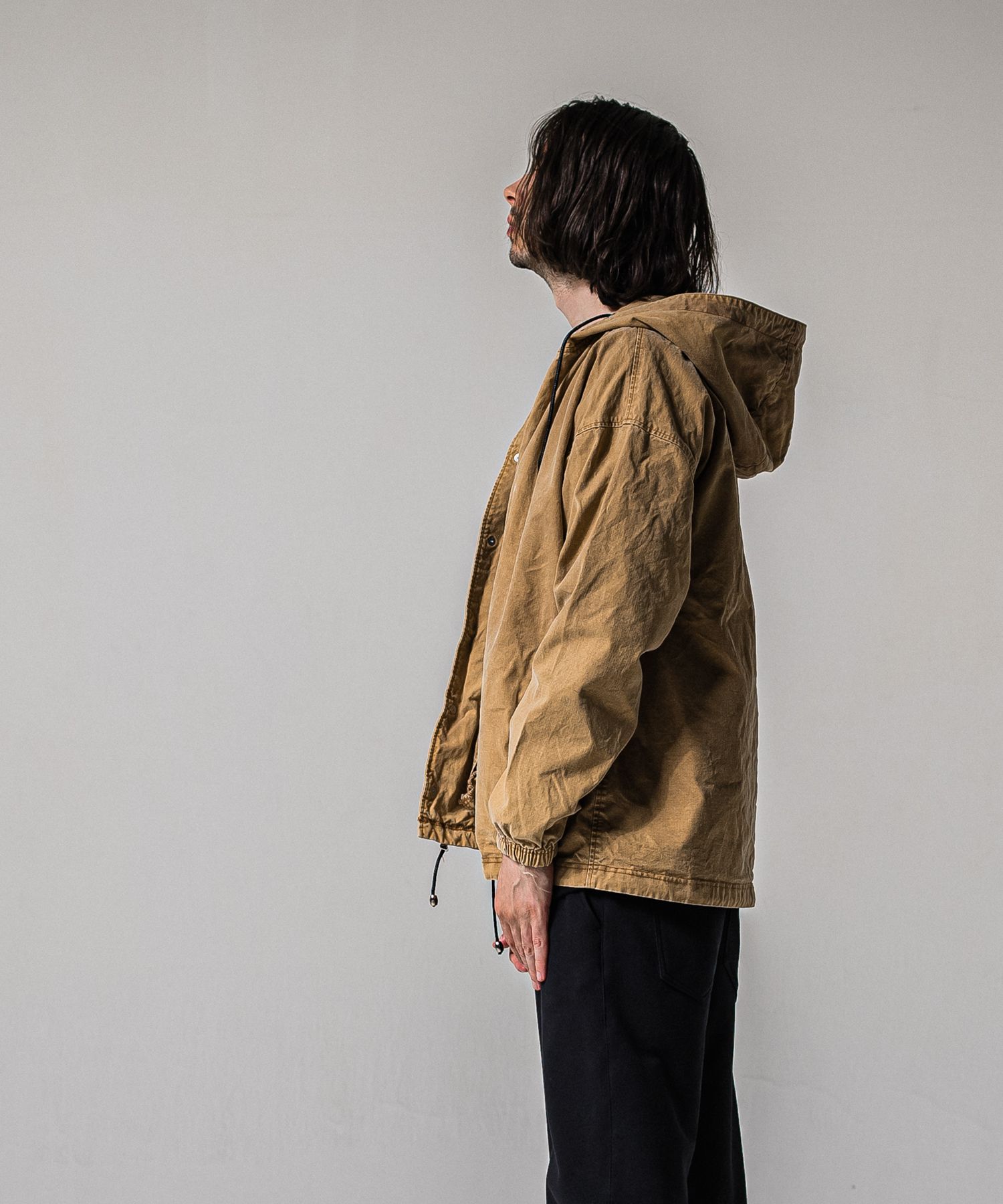 COACH HOODIE / RC39-JK-005 / コーチパーカー / ブラウン (3月中旬入荷予定)