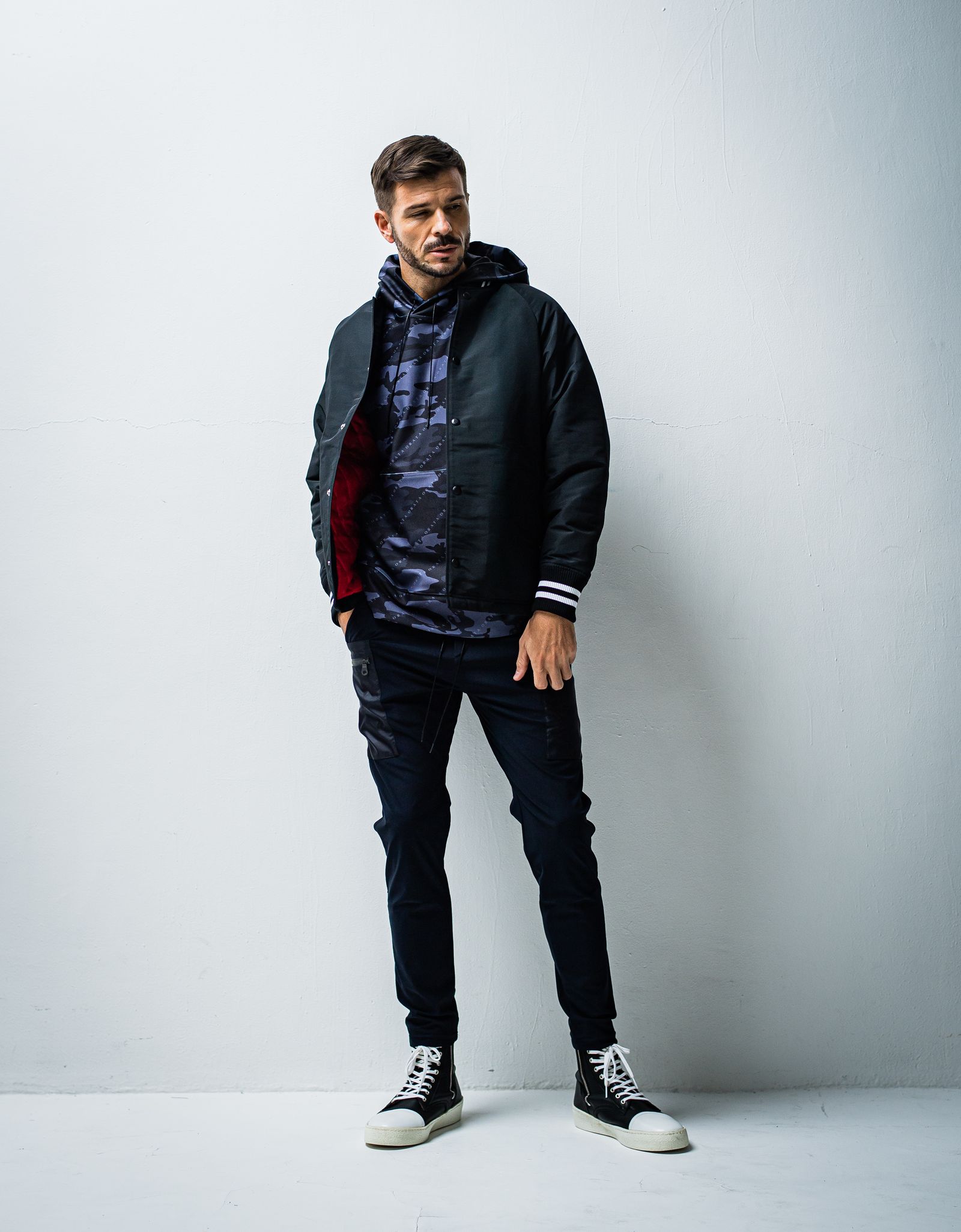 NYLON GR PT / OR1-ST-006 / ナイロンギアカーゴパンツ / ネイビー (1月上旬入荷予定)