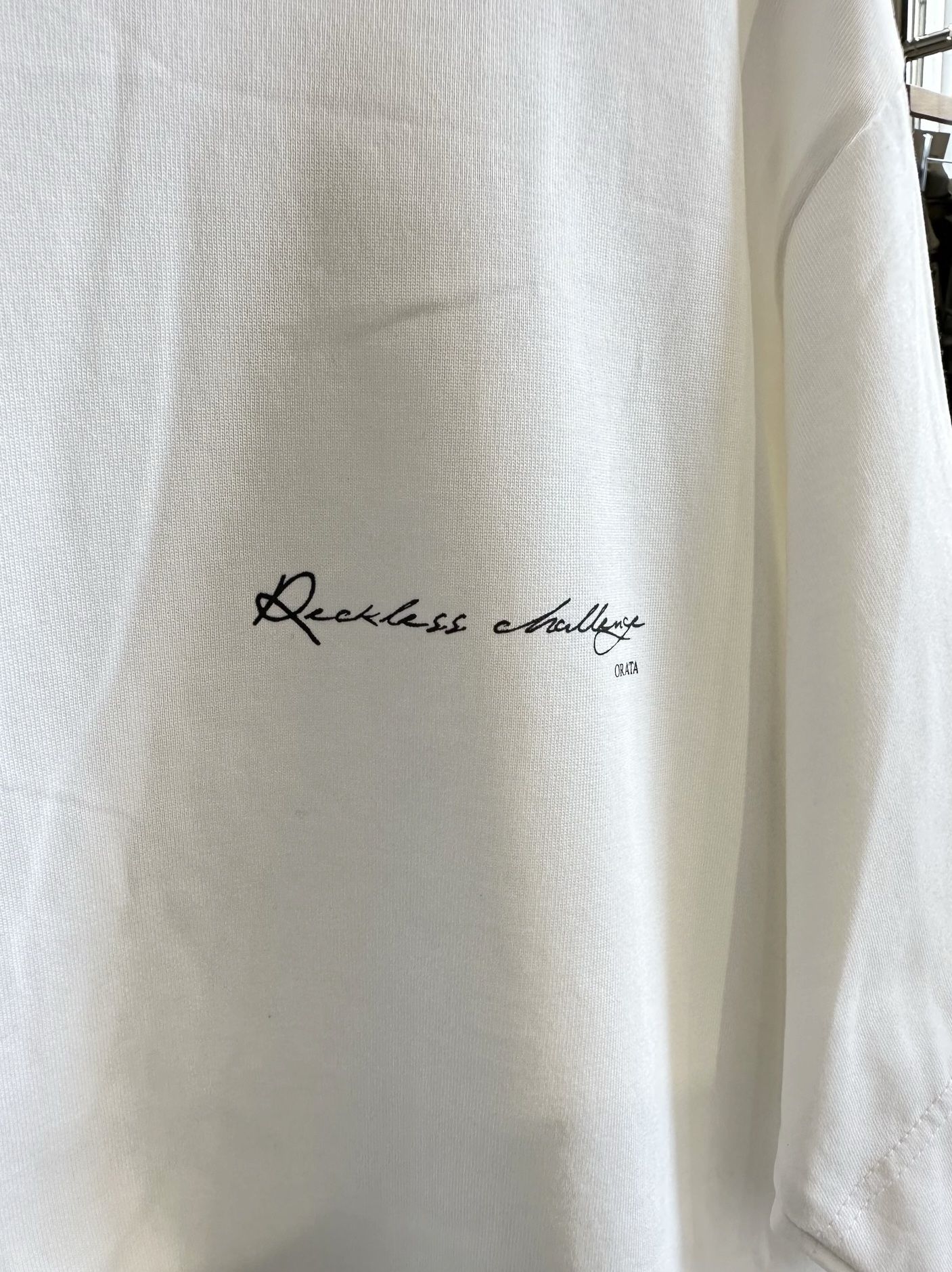 RECKLESS CREW T / OR2-T-003 / プリントTシャツ / ホワイト