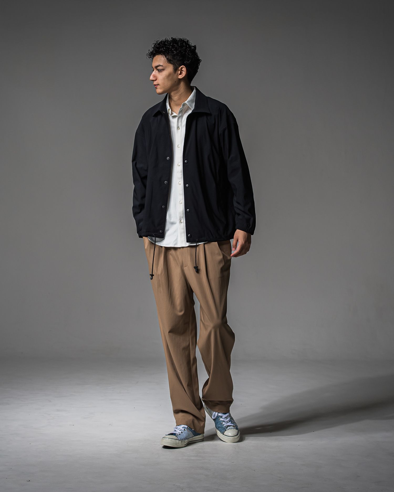 BEN PANTS / RC37-ST-038 / スーパーワイドパンツ / ベージュ