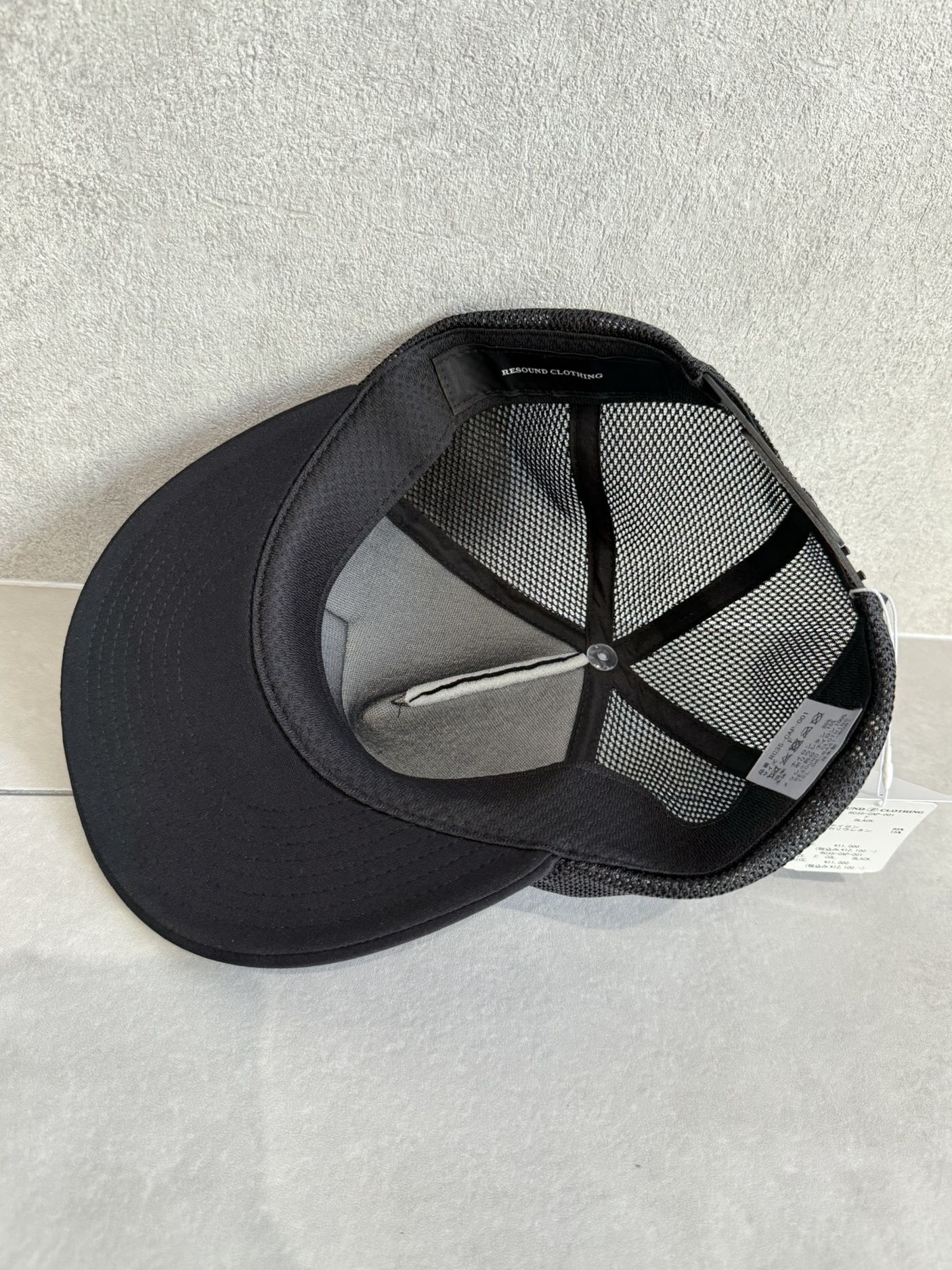 RESOUND CLOTHING - LIVE MESH CAP / RC35-CAP-001 / ロゴ