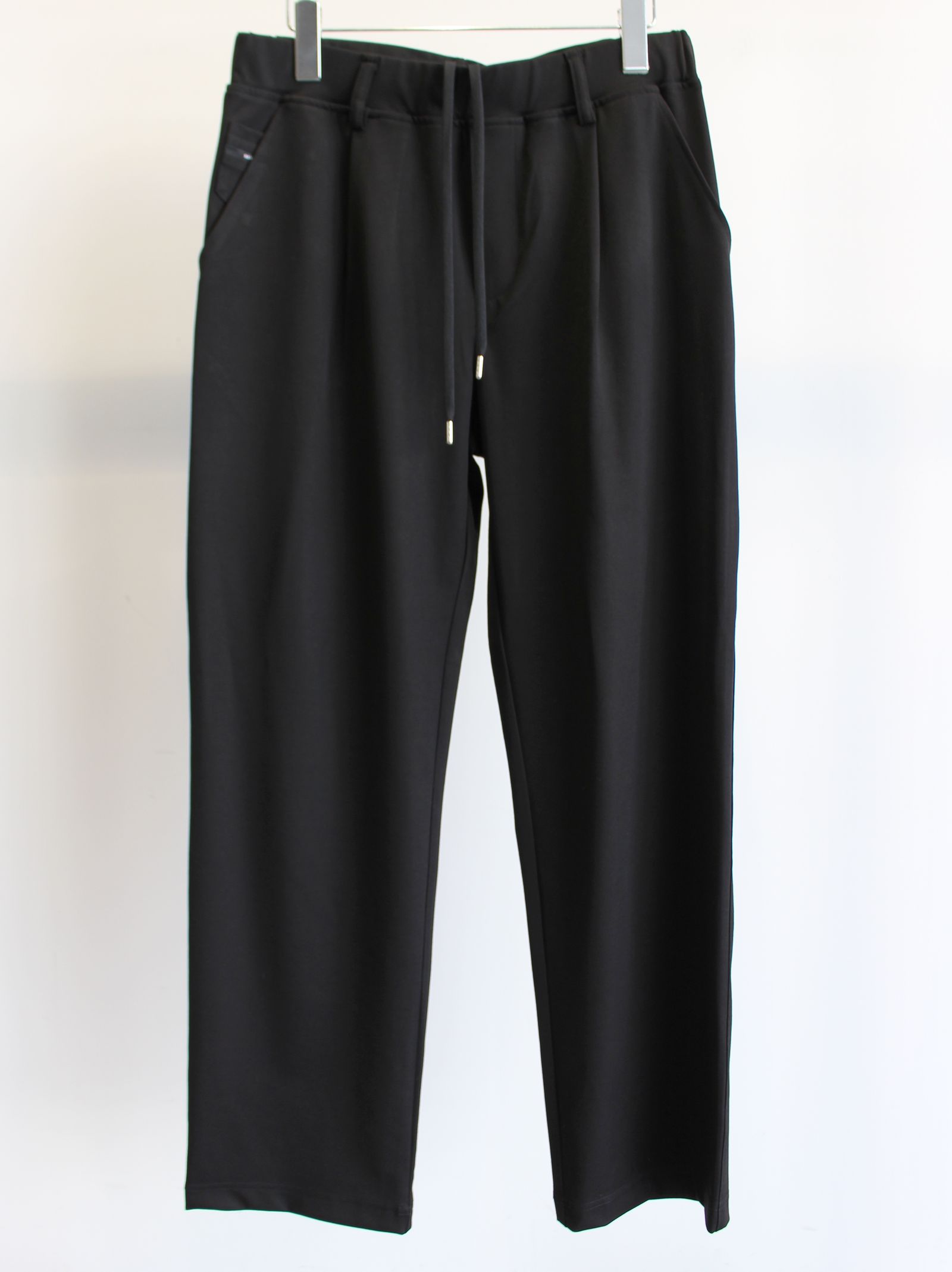 CHRIS EASY WIDE TUCK PANTS / RC32-ST-016WT / ワイドタックパンツ / ブラック
