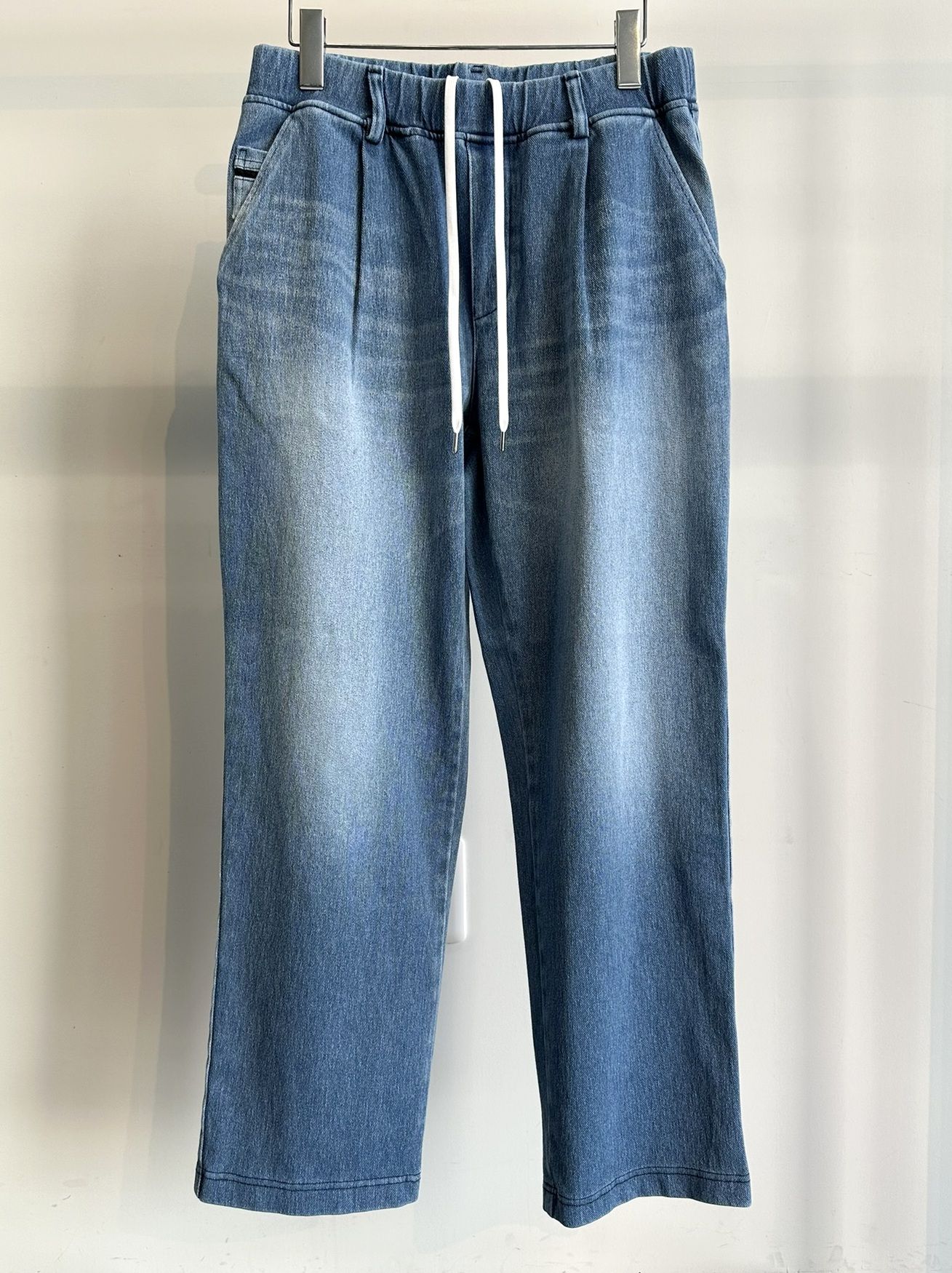 EX DENIM JERSEY WIDE PT / RC32-ST-016WTD / デニムジャージーワイドパンツ / ライトインディゴ
