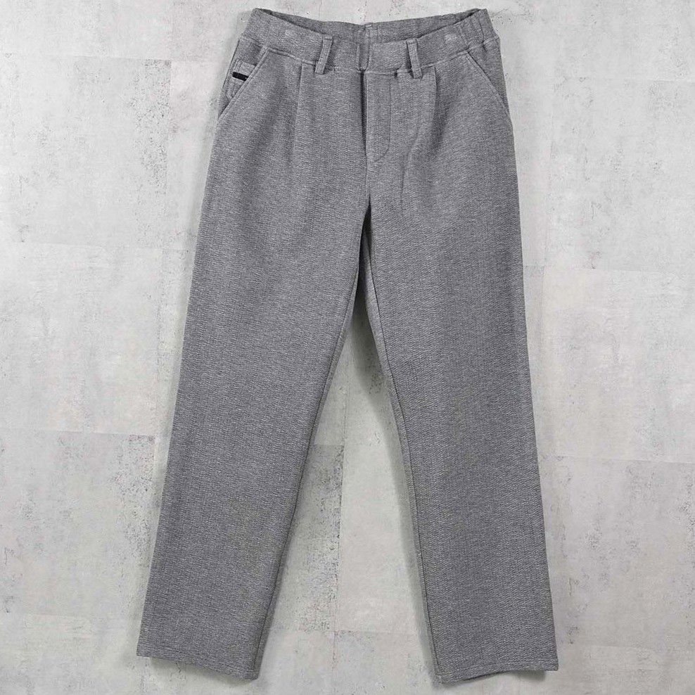 SEMI WIDE TUCK PANTS / RC40-ST-016WT / セミワイドタックパンツ / ブリスターグレー (4月中旬入荷予定)