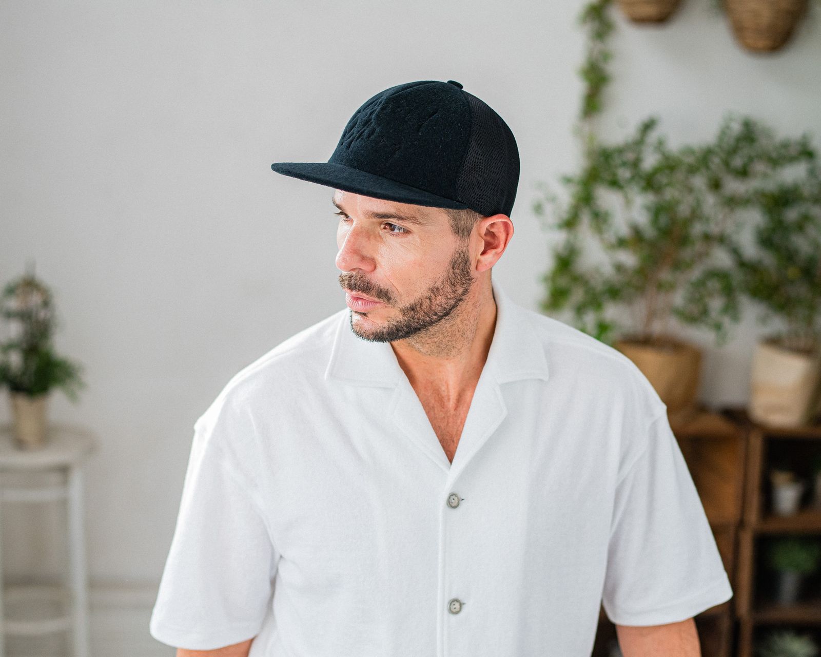 ID BB MESH CAP / RC32-CAP-001 / パイルメッシュキャップ / ブラック