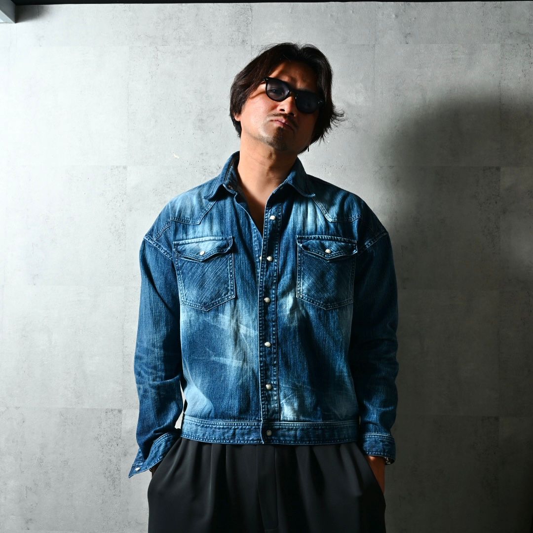 WESTAN JK / DP1-JK-004 / ウエスタンシャツジャケット / ダークインディゴ (3月中旬入荷予定)