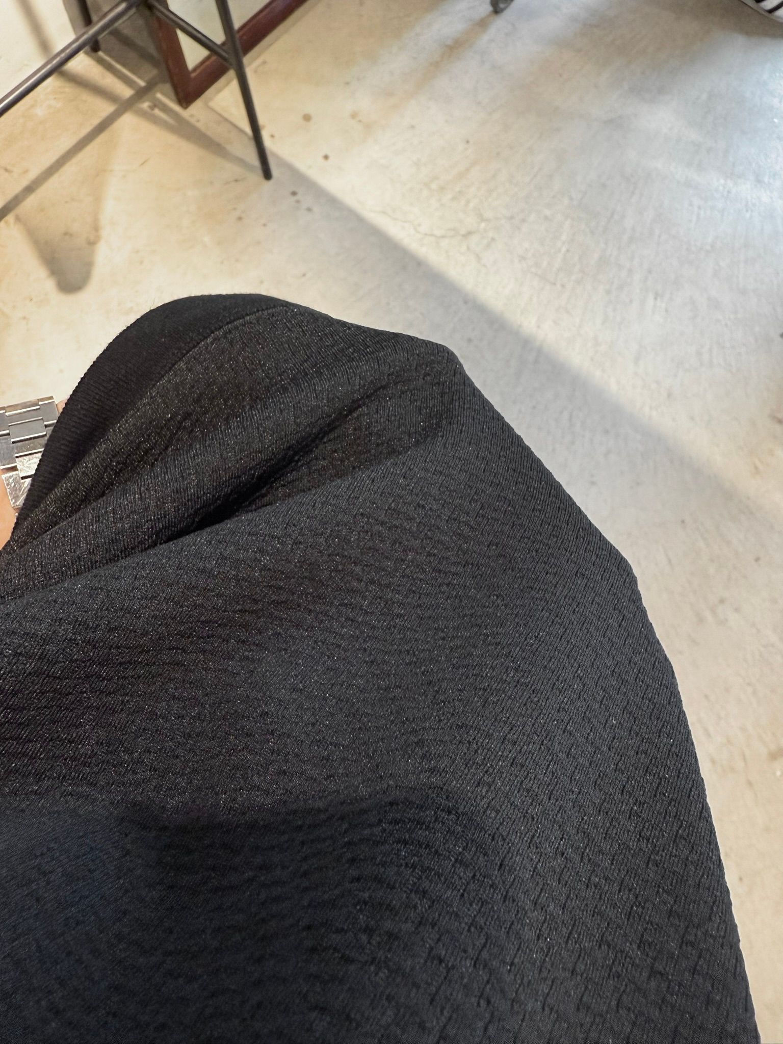 BLISTER POLO / DP1-T-005 / ブリスターニットスキッパーポロ / ブラック (4月上旬入荷予定)