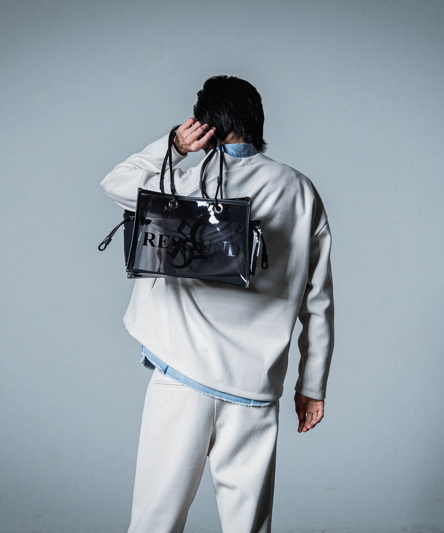 RESOUND CLOTHING - vermilion×RESOUND PVC TOTE BAG / RC33-BAG