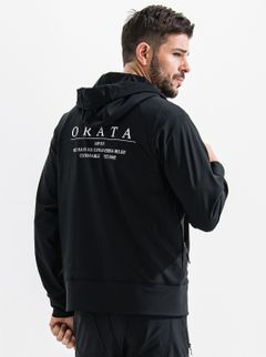 RUSH ZIP HOODIE / OR2-C-002 / ラッシュガードジップパーカー / ブラック (6月中旬入荷予定)
