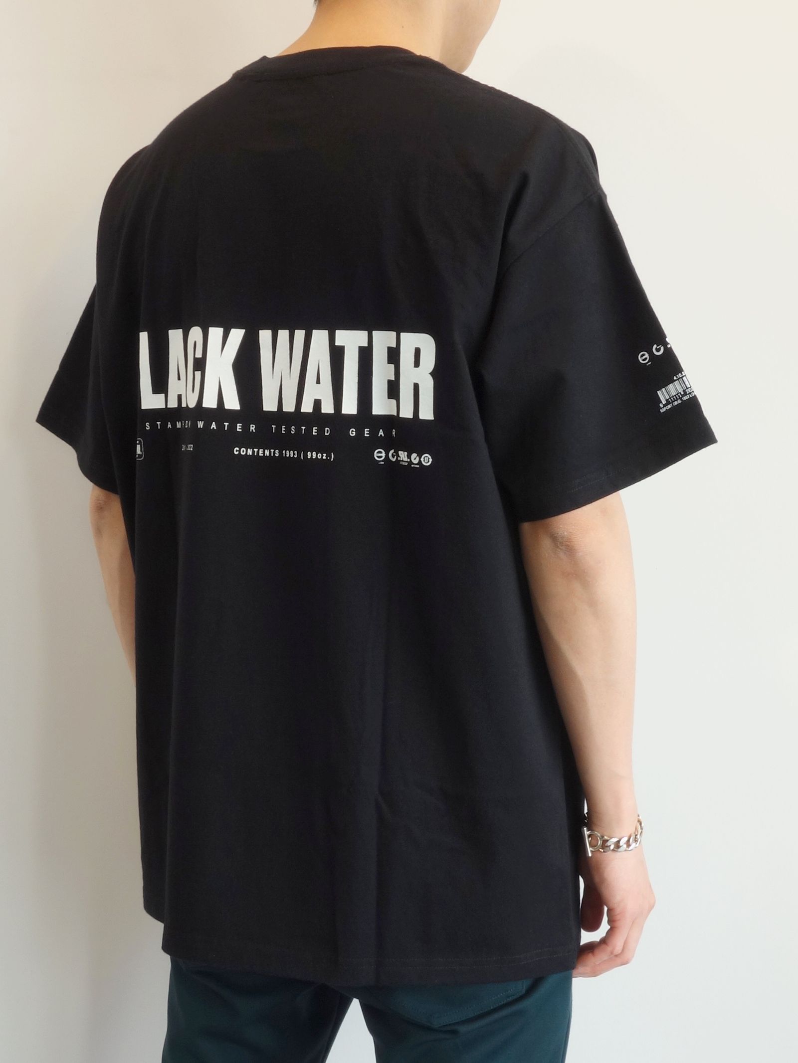 STAMPD - BLACK WATER RELAXED TEE / SLA-M2857TE / ビッグTシャツ | LUKE