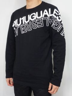 ハイデンシティダブルロゴ長袖Tシャツ / ust-21002