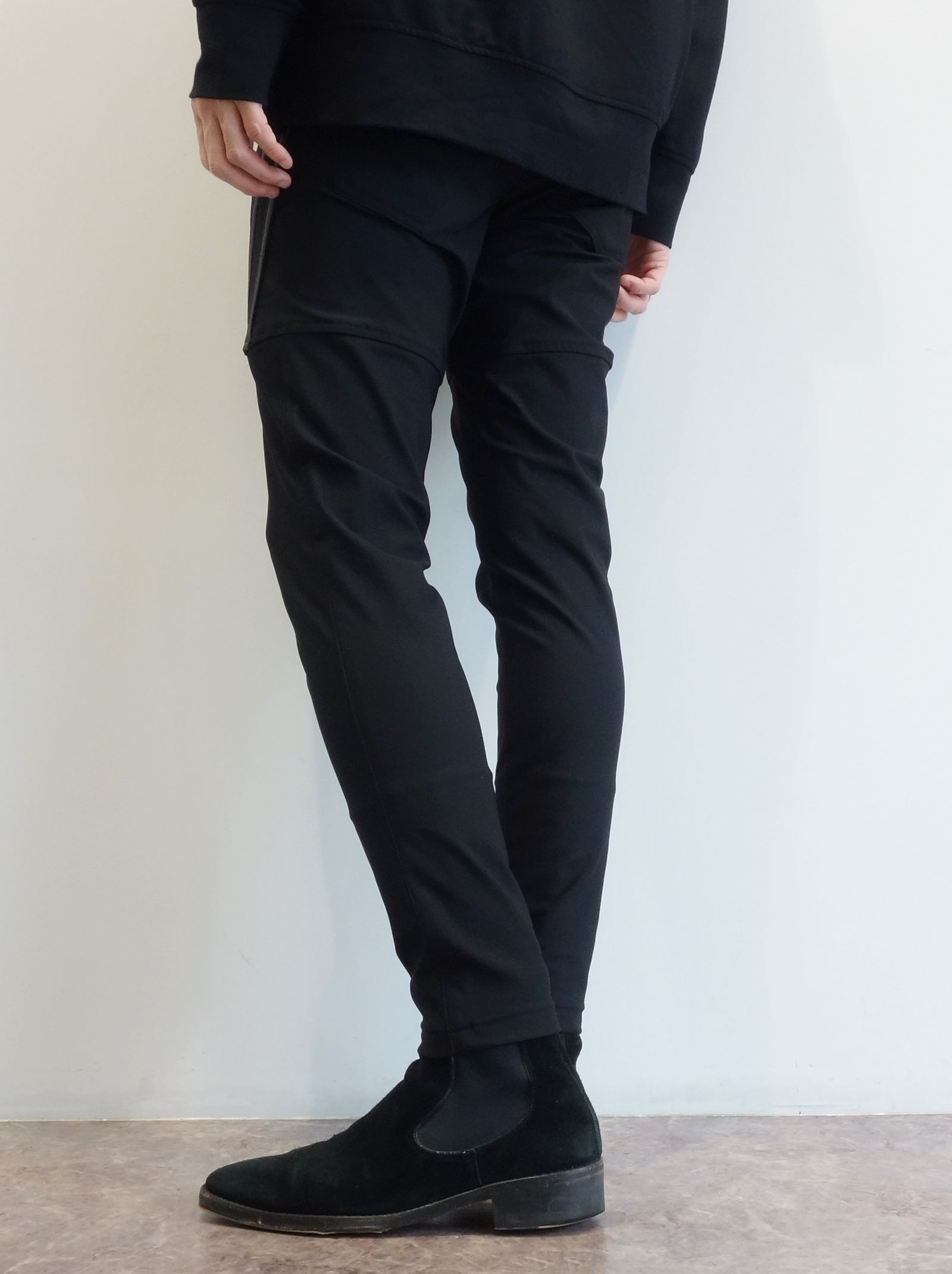 TYLER HEAT LINE PANTS / RC26-ST-026H / 裏起毛イージーラインパンツ / ブラック
