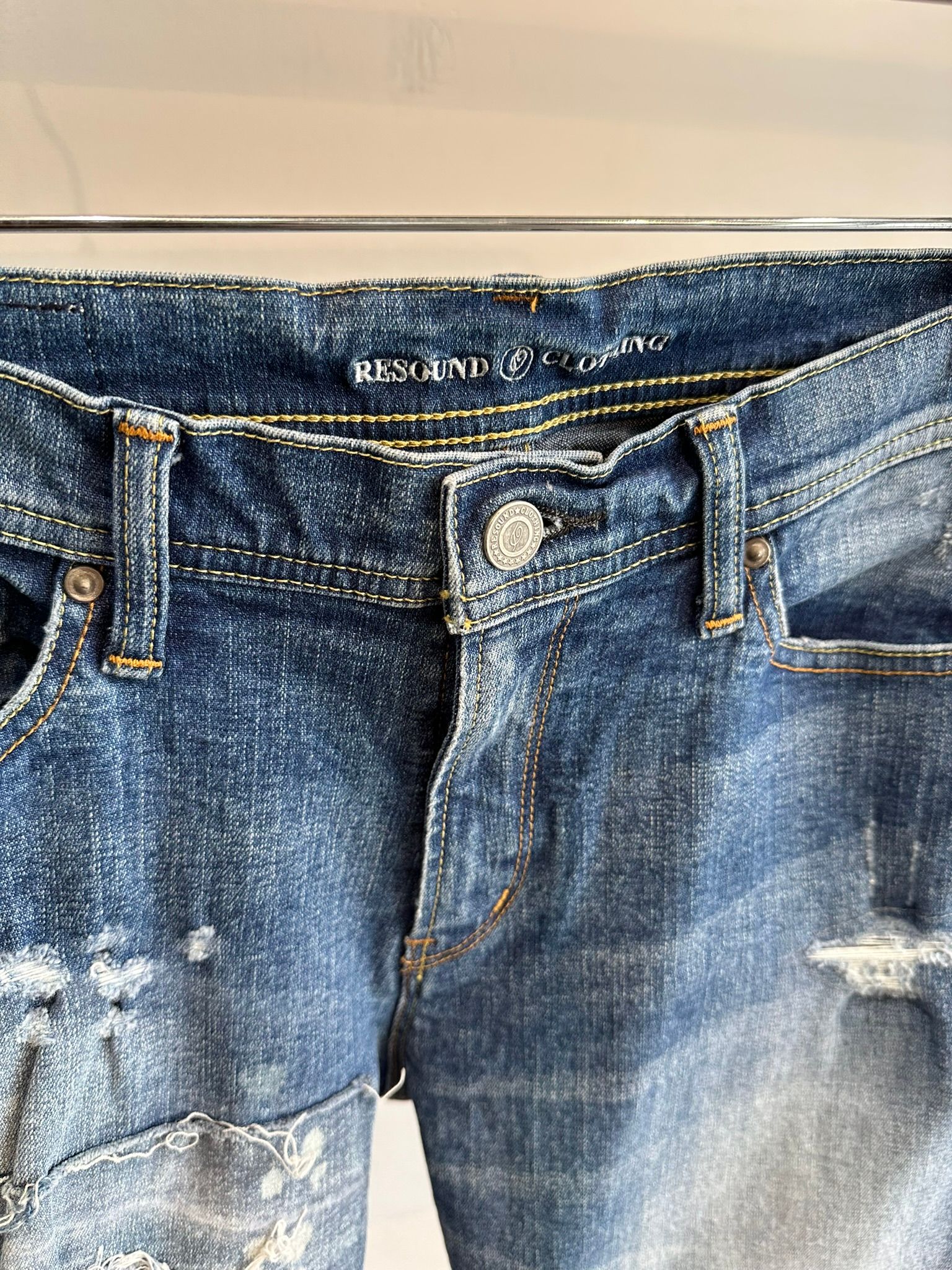 DENIM SHORTS / RC8-HP-013 / ストレッチデニムショーツ / インディゴC