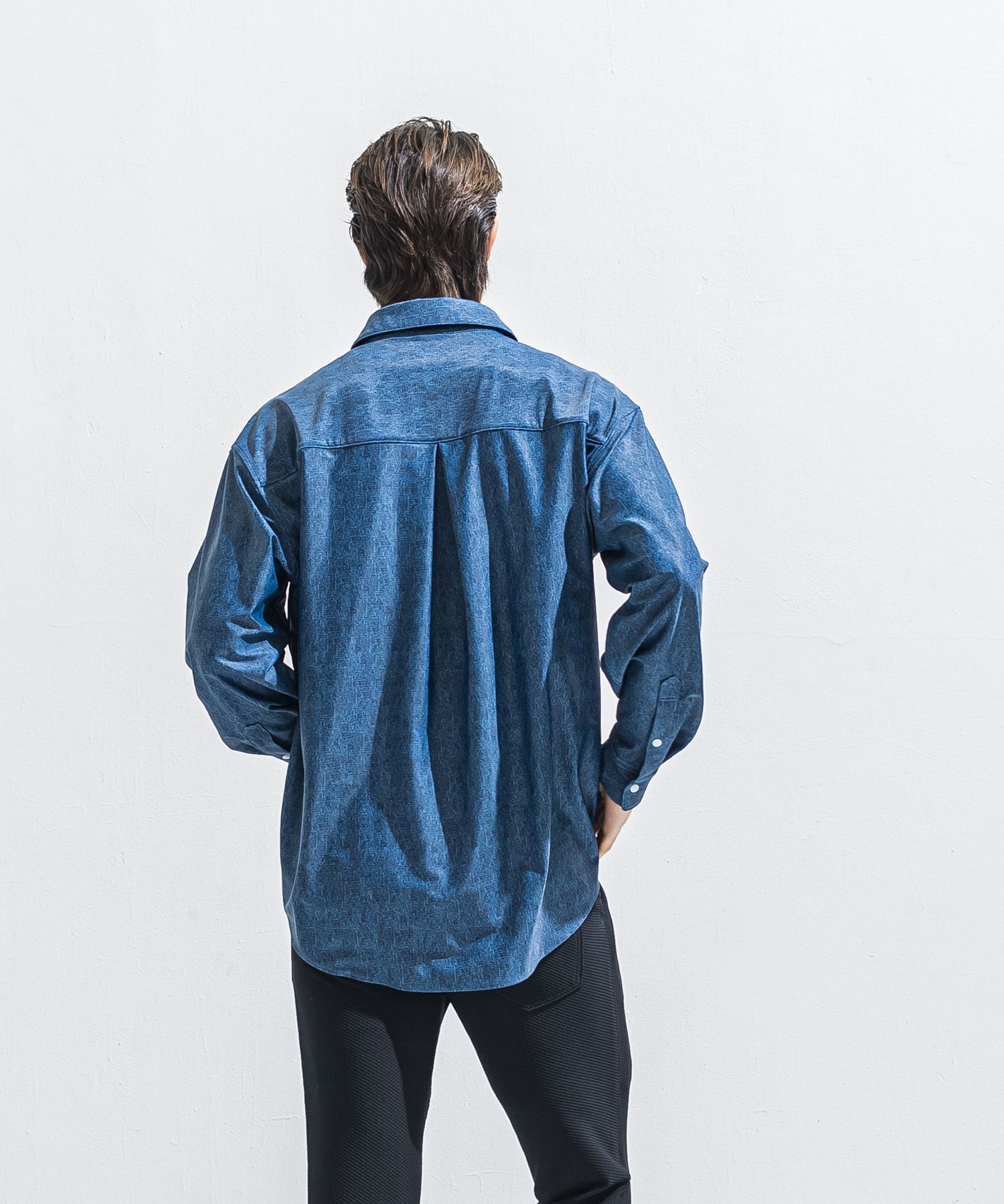 RUSH JACK SHIRTS / RC40-SH-001 / オーバーサイズラッシュガードシャツ / ダークインディゴ (5月中旬入荷予定)