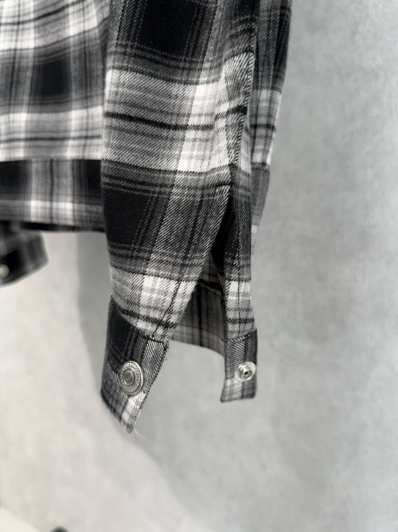 CHECK SHIRT JACKET / RC41-SH-003 / チェックシャツジャケット / ブラック