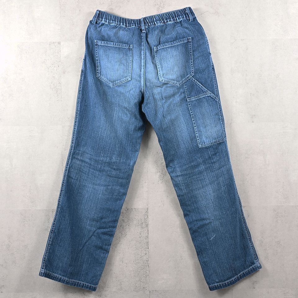 WK PT / RC41-ST-042 / ワンタックワークデニムパンツ / インディゴユーズド (8月中旬入荷予定)