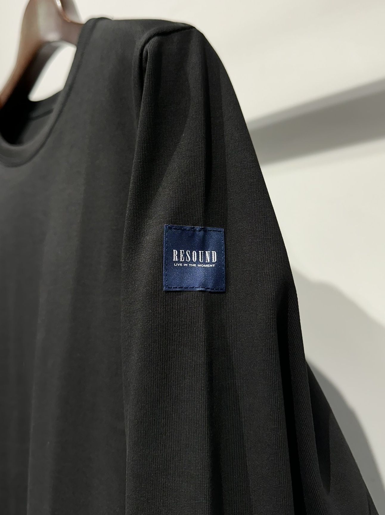 LONG SLEEVE TEE / RC35-T-008 / 無地長袖Tシャツ / ブラック