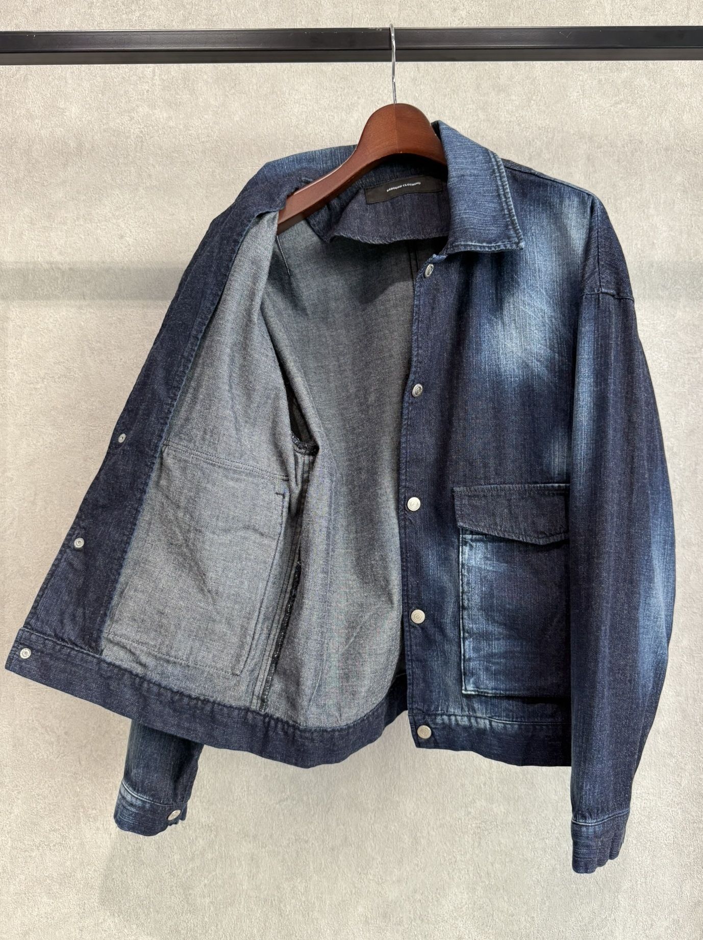 LDENIM AG FLIGHT JACKET / RC39-JK-003 / デニムフライトジャケット / インディゴユーズド