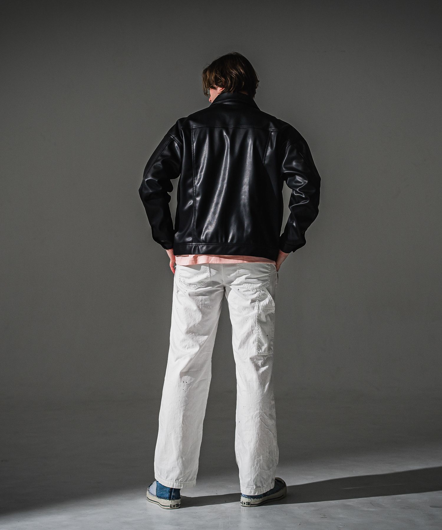 WK PT / RC41-ST-042 / ワンタックワークデニムパンツ / ホワイトユーズド (8月中旬入荷予定)