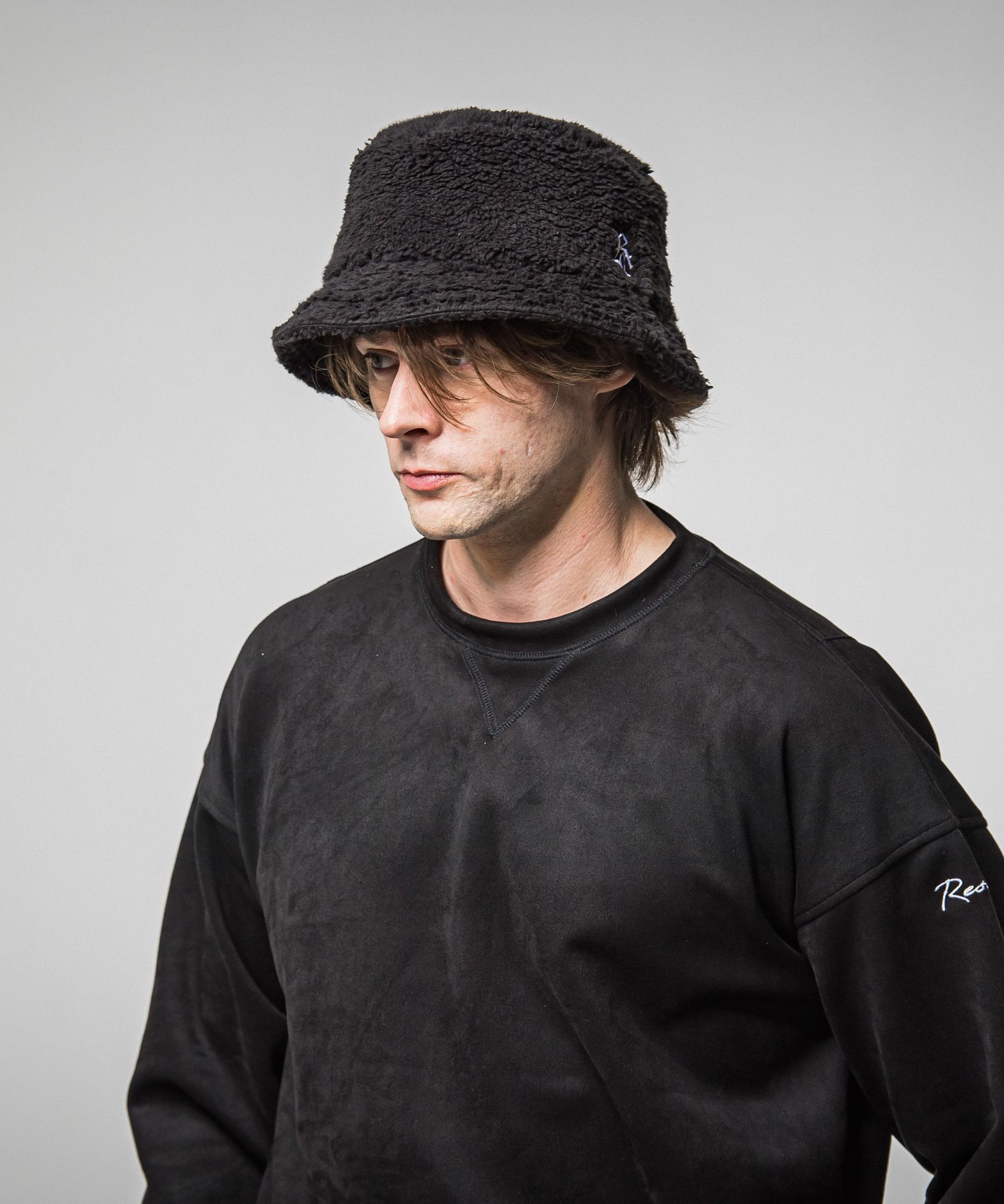 BOA BUCKET HAT / RC38-CAP-002 / ボアバケットハット / ブラック (12月上旬入荷予定)