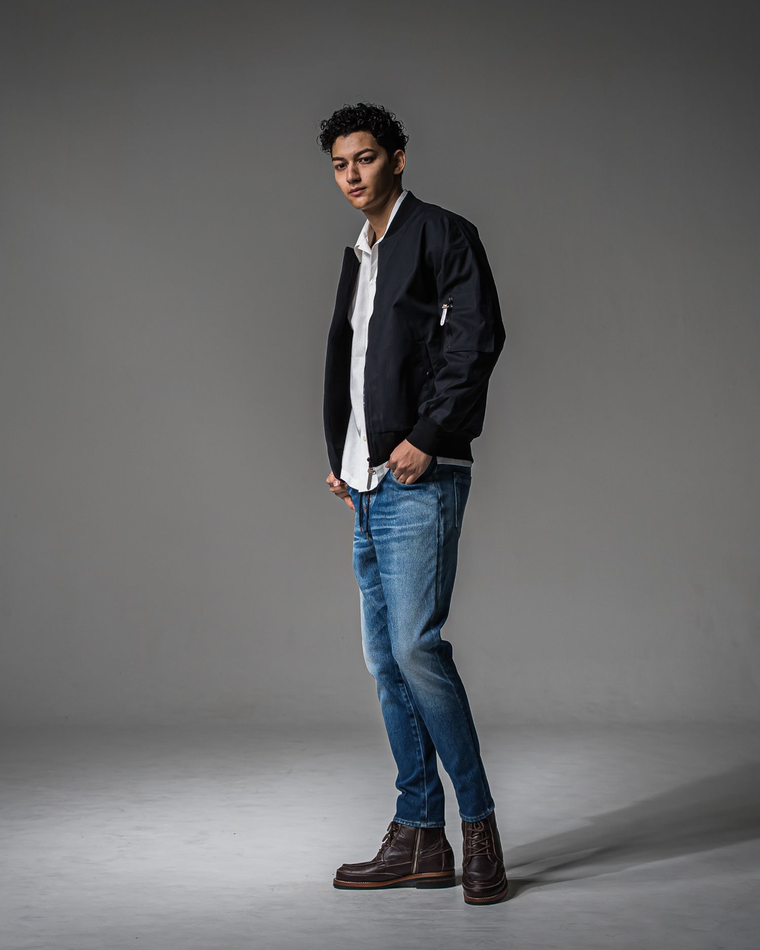 MICK DENIM JERSEY / RC37-ST-020 / デニムジャージテーパードパンツ / ダークインディゴ (9月上旬入荷予定)