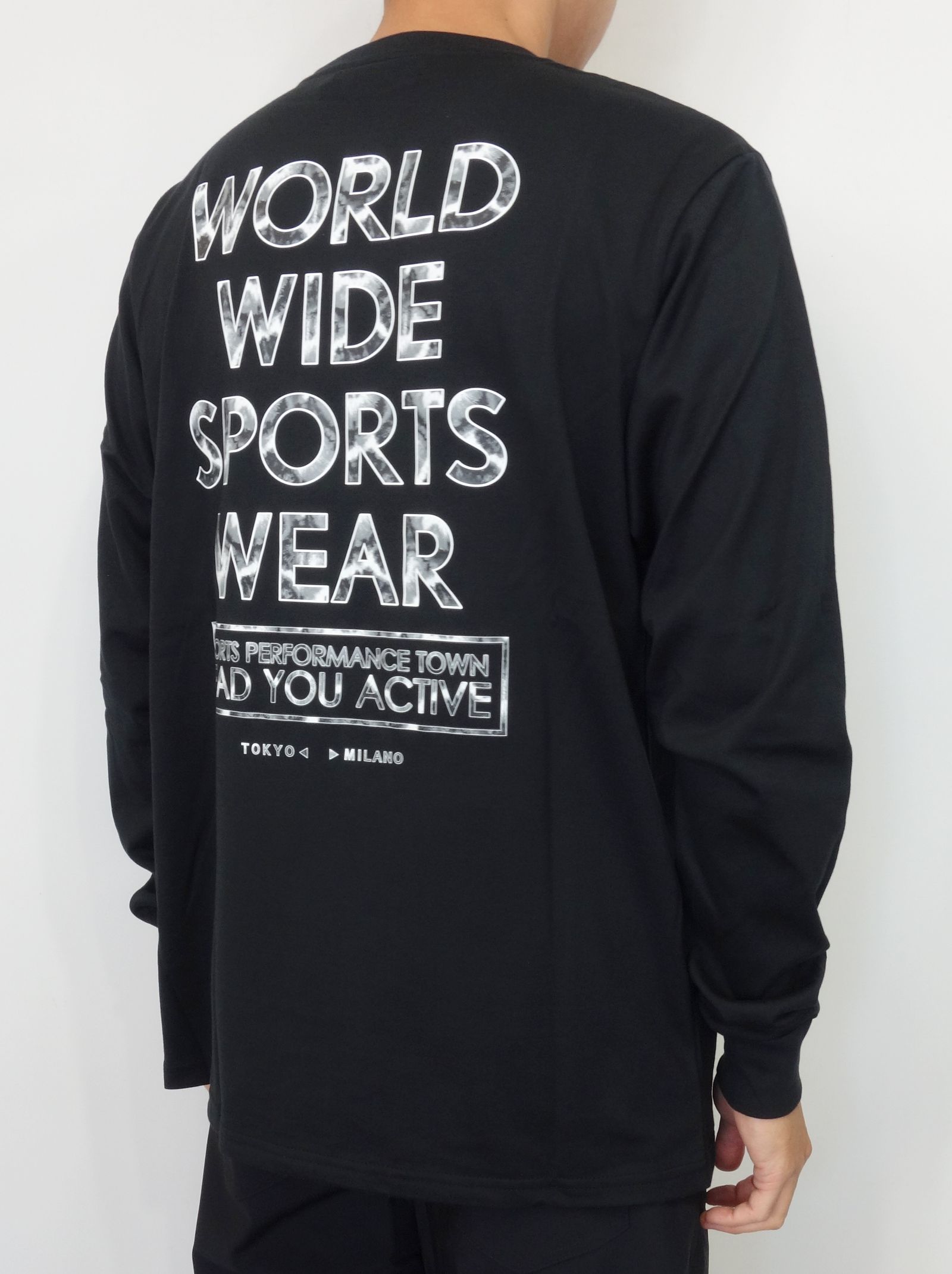 TIE DYE BOX LOGO L/S TEE / TNS1737J / ロングスリーブTシャツ
