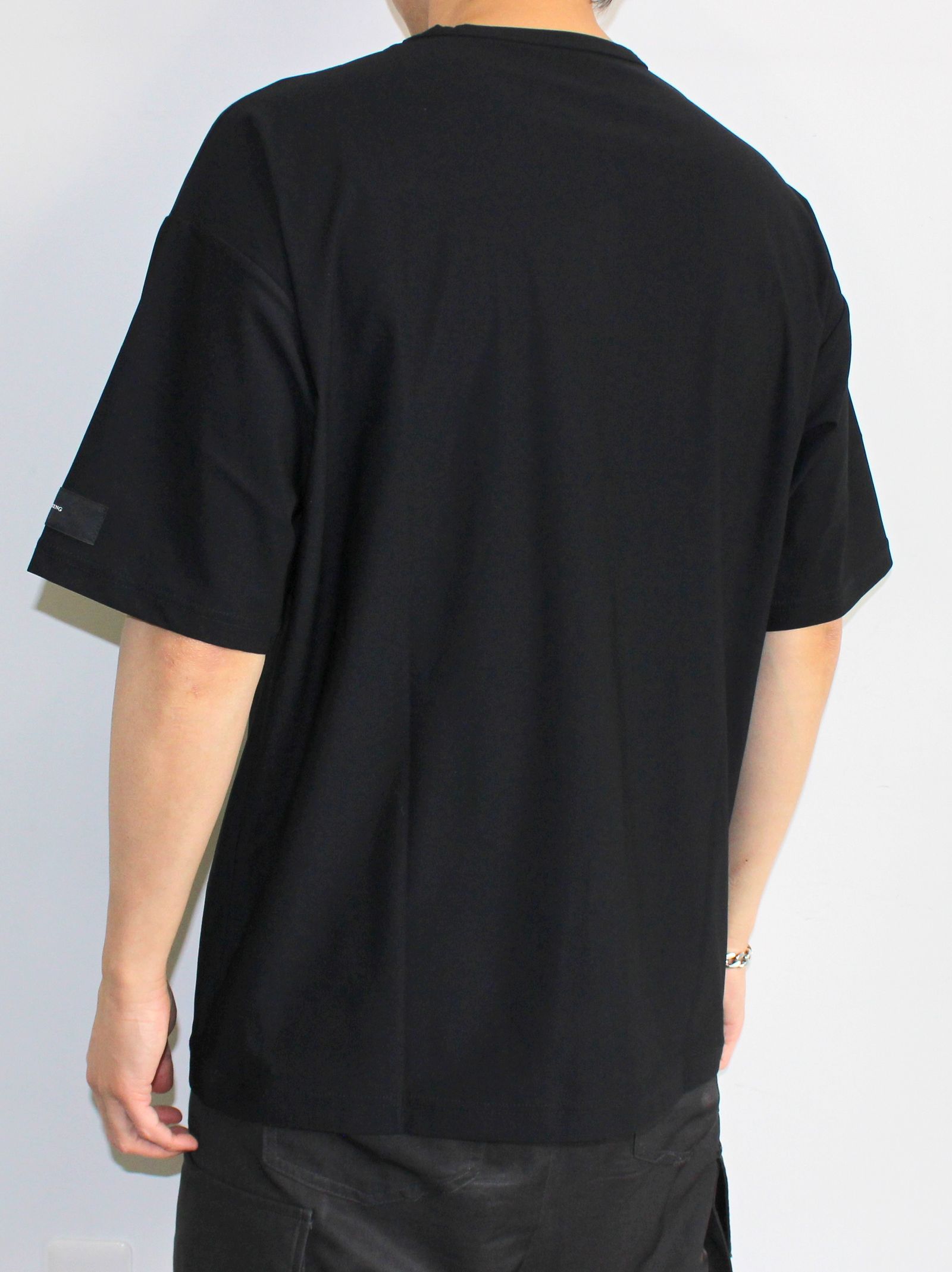 【LUKE別注】 NYLON OVER T / RC32-T-002LUKE / ナイロンビッグTシャツ / ブラック