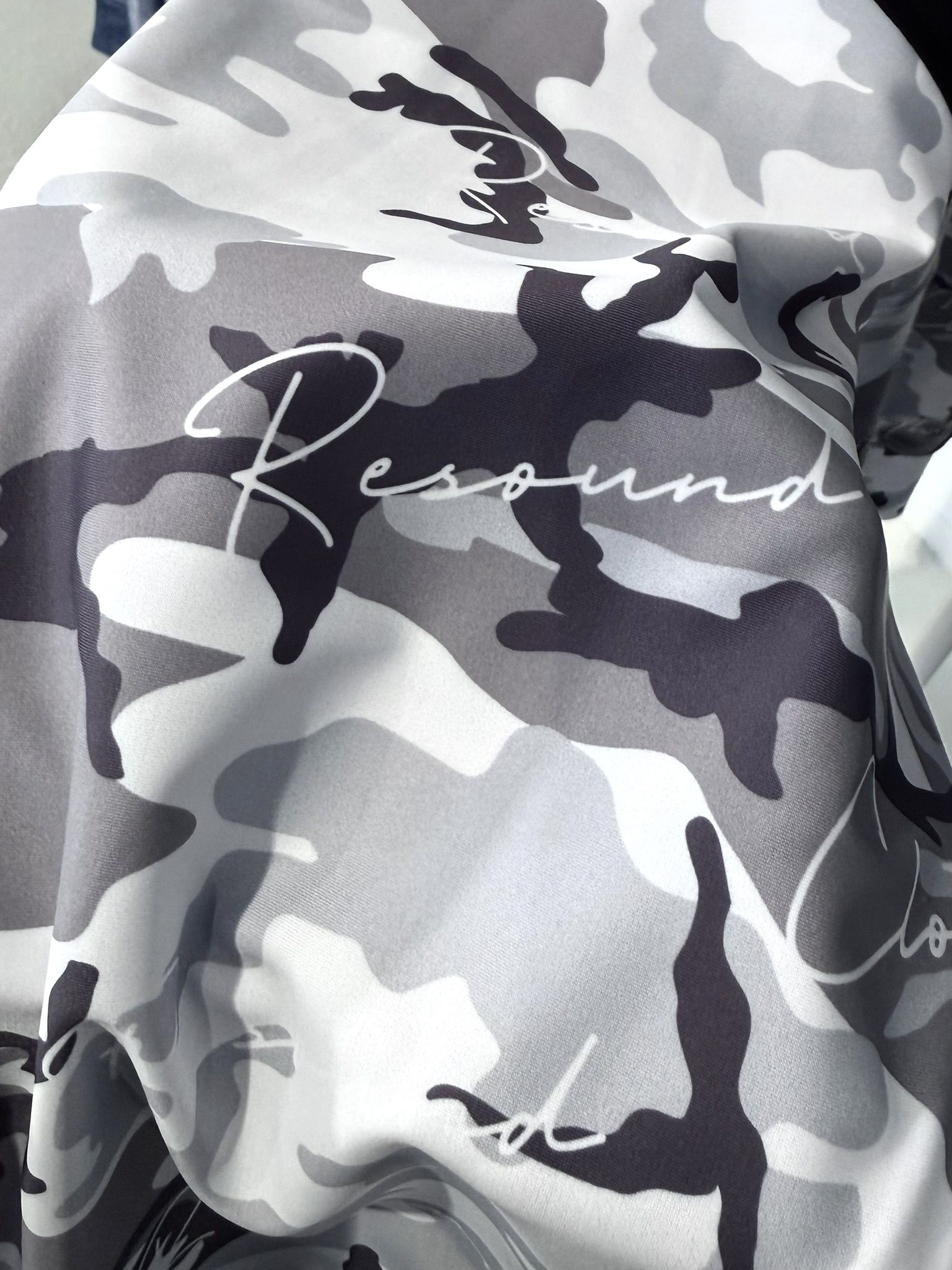 RUSH OVER ZIPUP HOODIE / RC40-C-001 / ラッシュガードパーカー / カモフラブラック (5月下旬入荷予定)