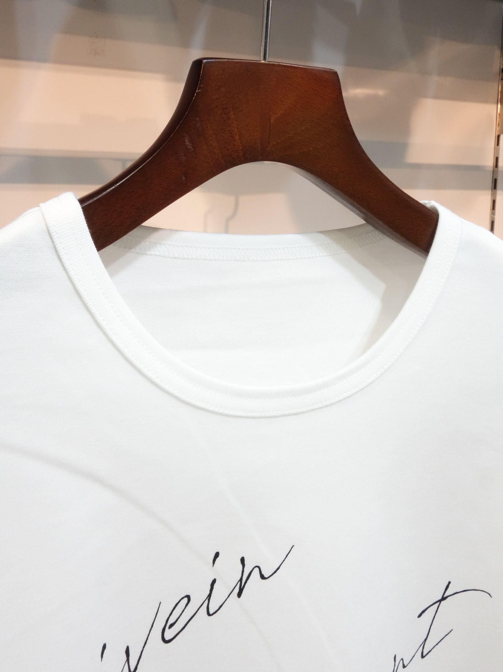 LIVE IN THE MORMENT LOOSE TEE / RC23-T-003 / プリントビッグTシャツ